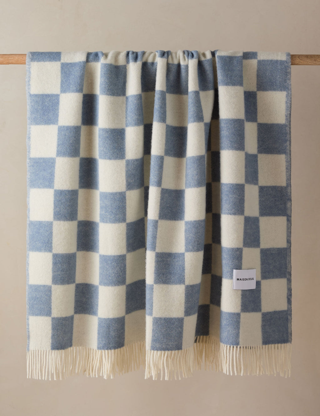 Checkerboard Throw by Maison Deux