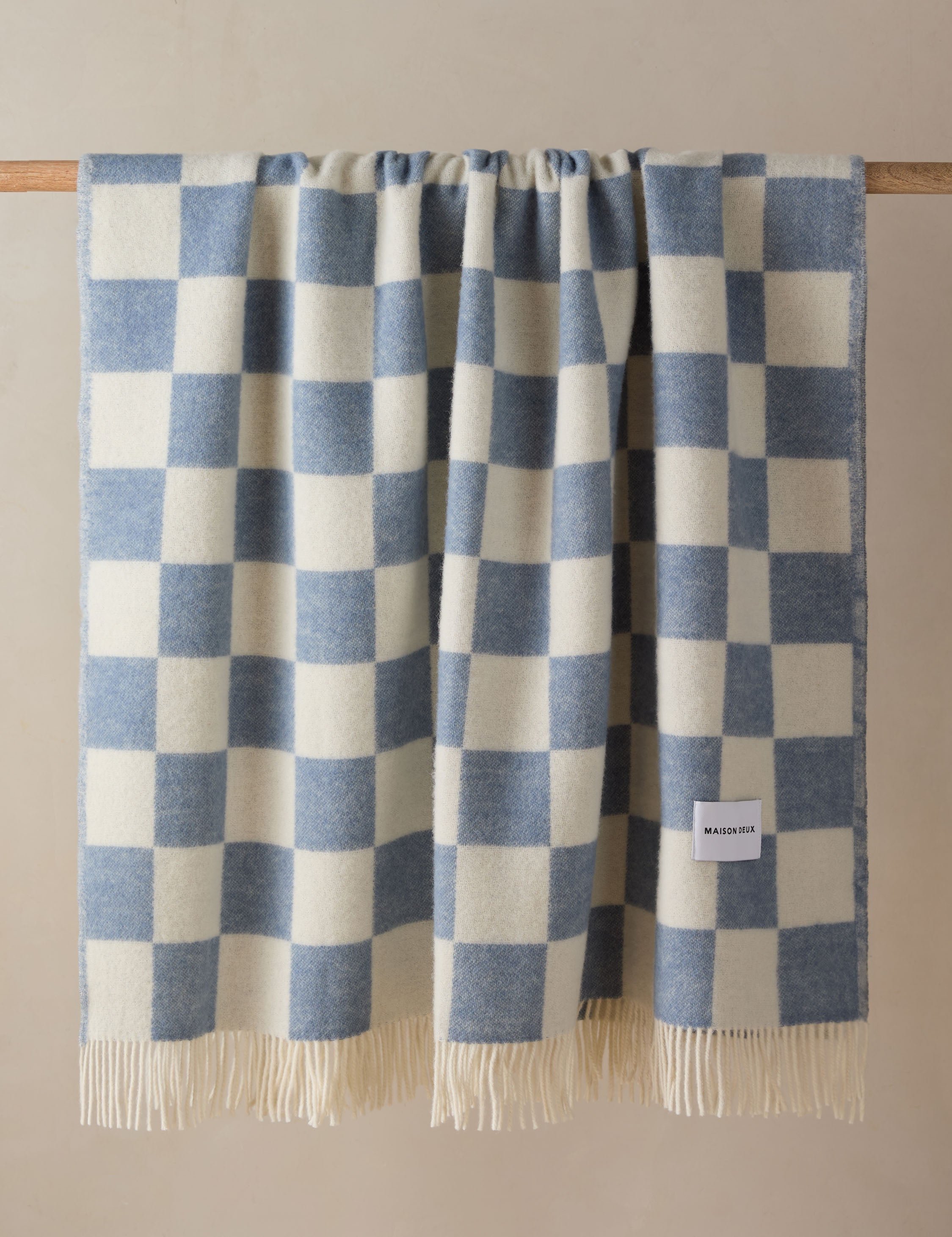 Checkerboard Throw by Maison Deux