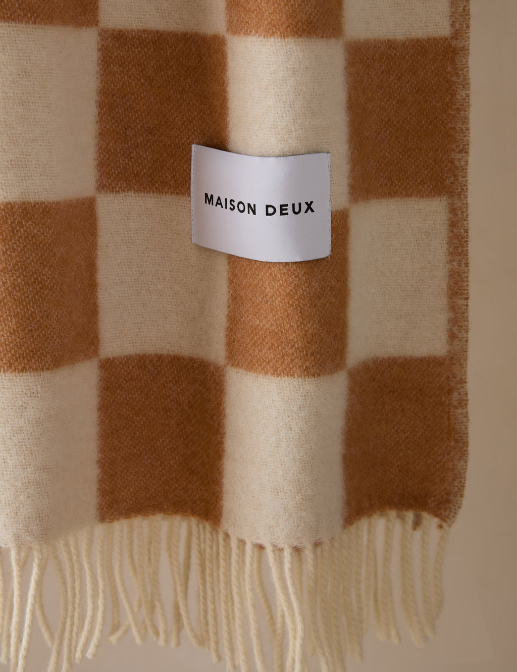 Checkerboard Throw by Maison Deux