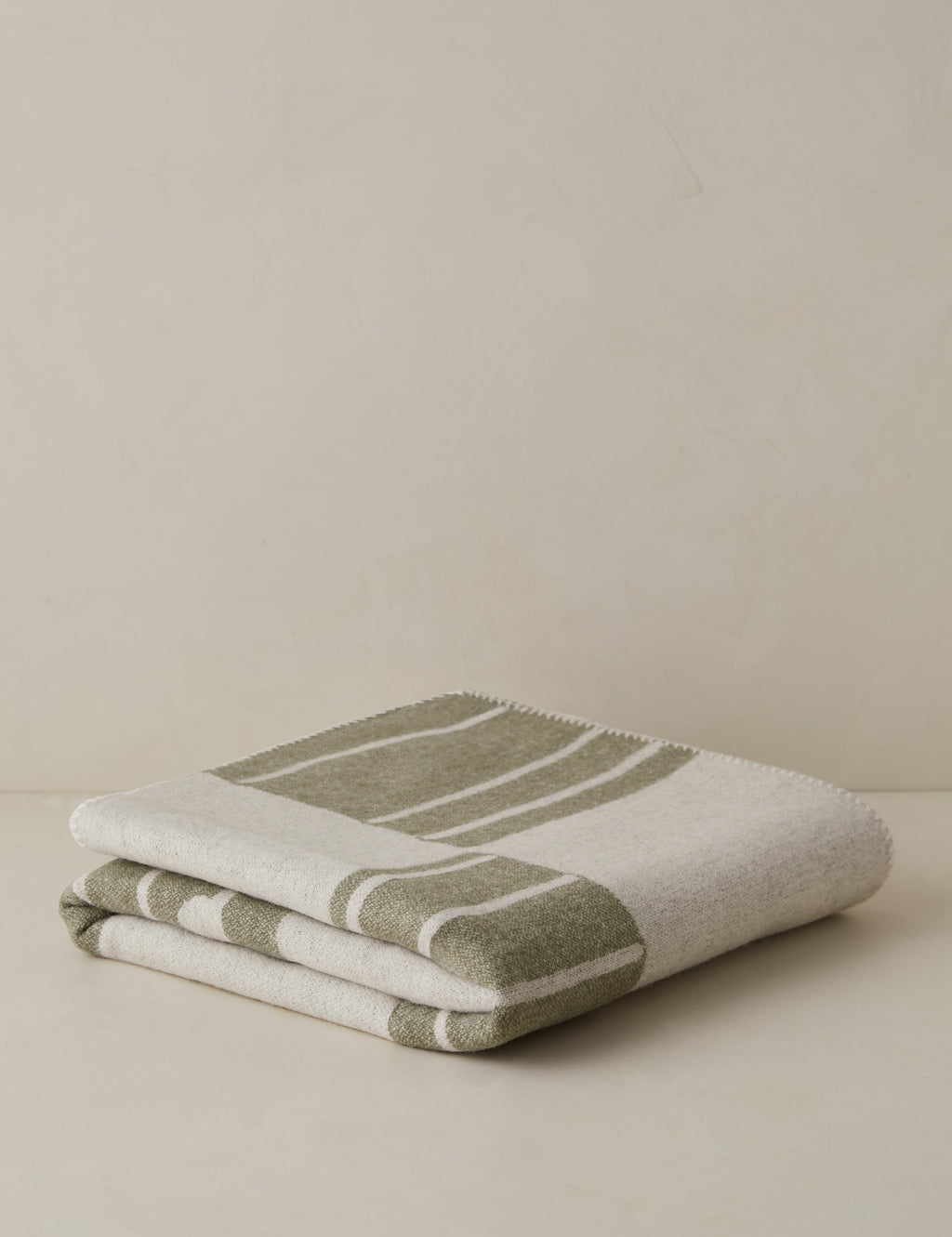 Checkered Reversible Wool Throw by Sarah Sherman Samuel