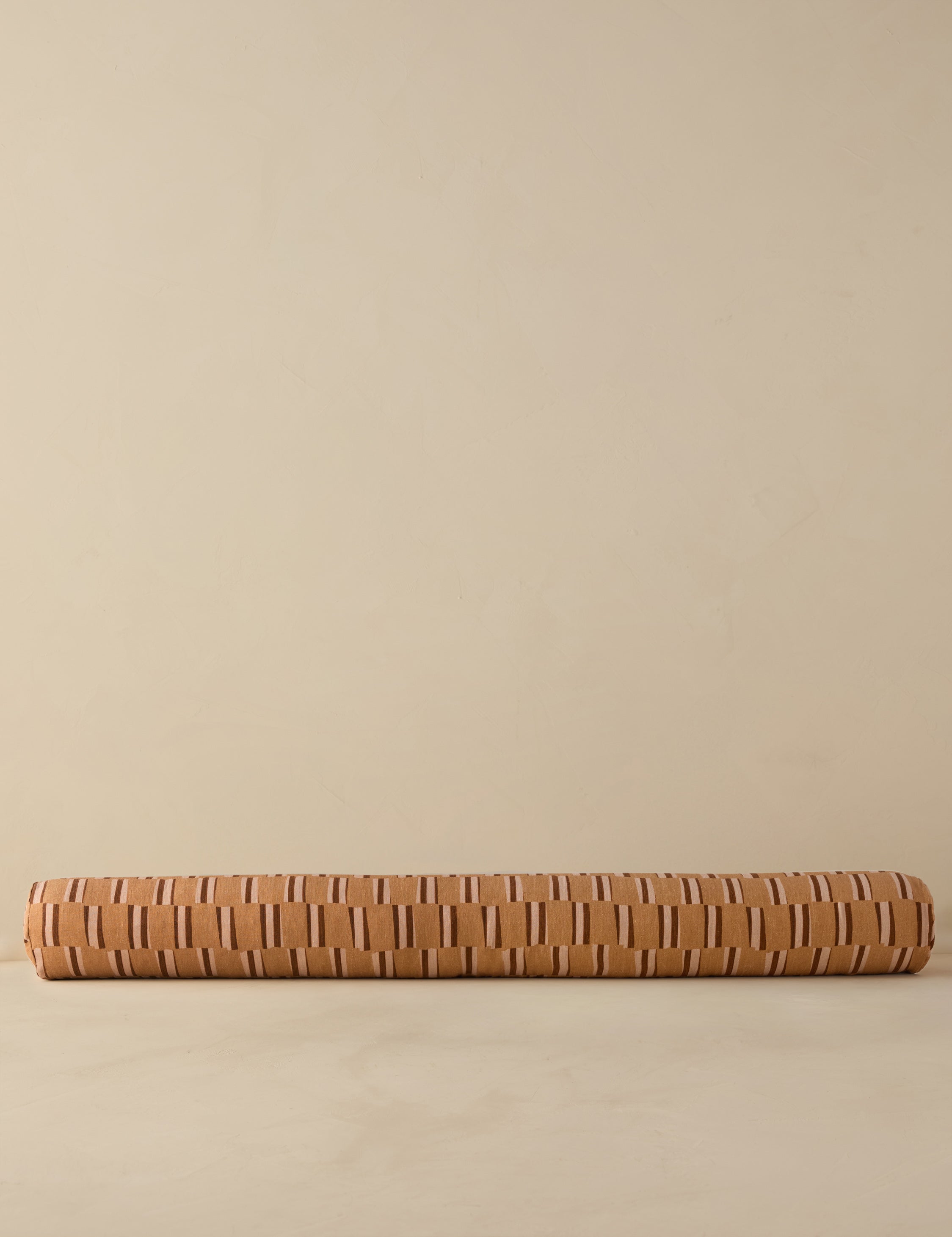 Ikoni Linen Long Bolster Pillow by Sarah Sherman Samuel