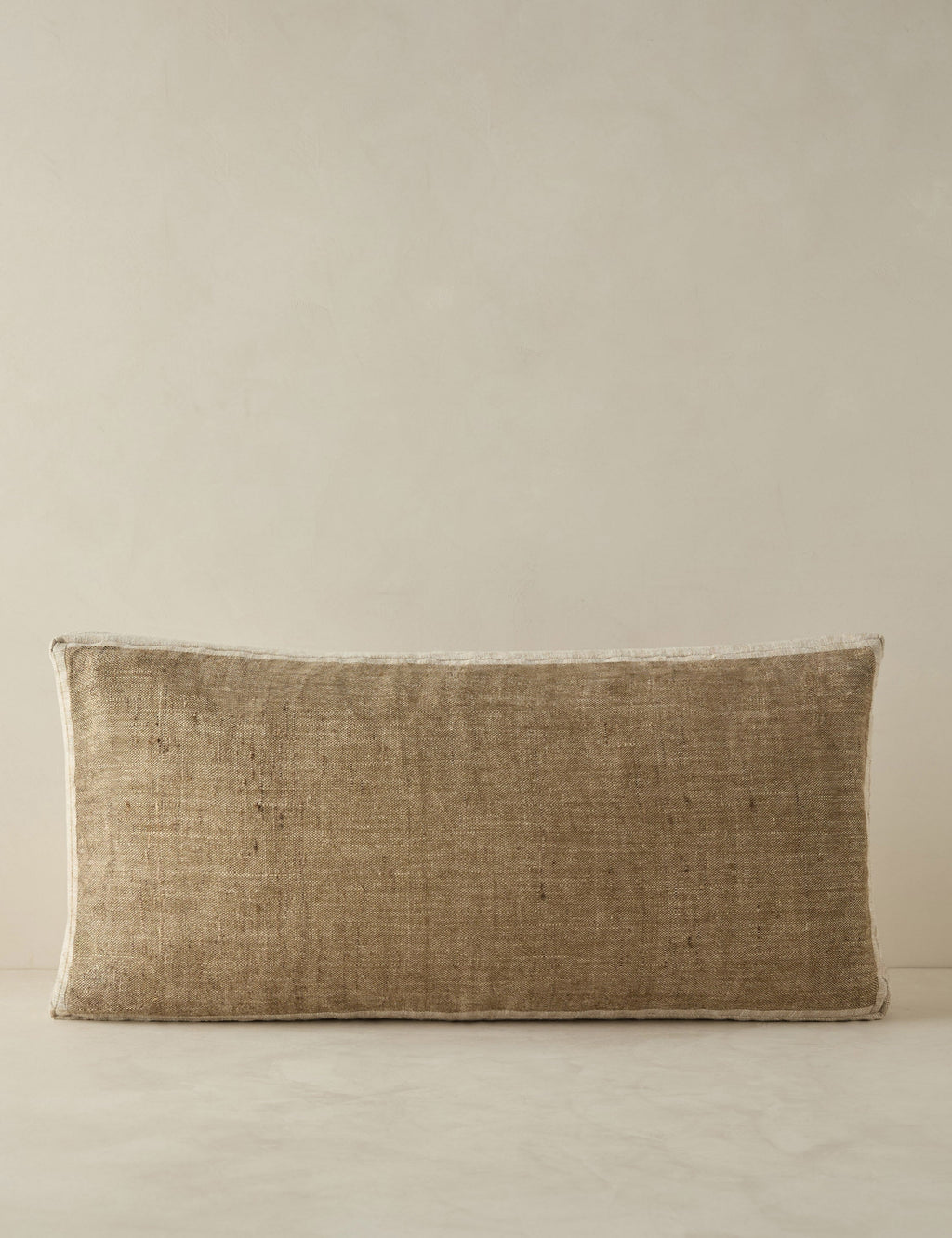 Laba Linen Silk Box Pillow by DISC Interiors