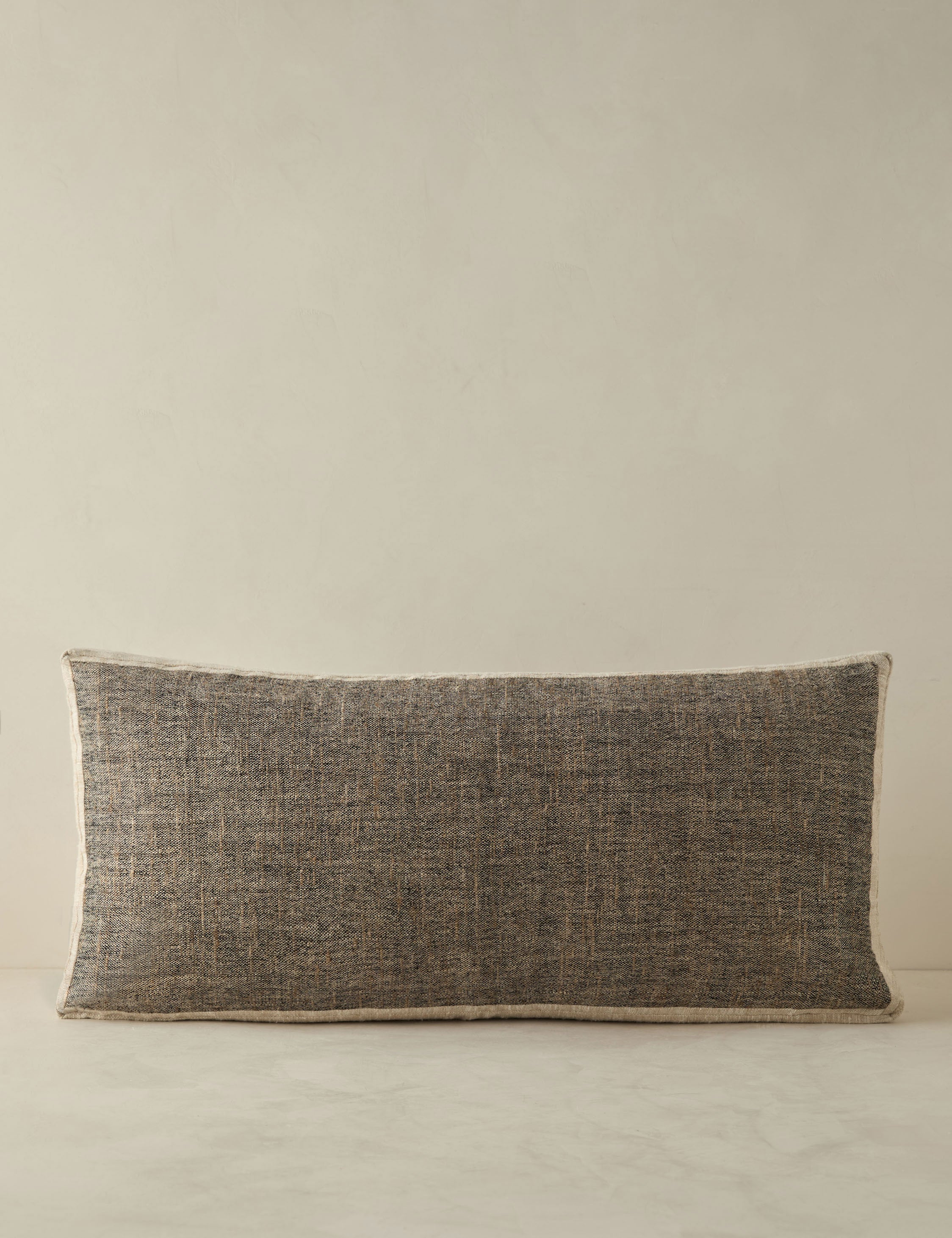 Laba Linen Silk Box Pillow by DISC Interiors