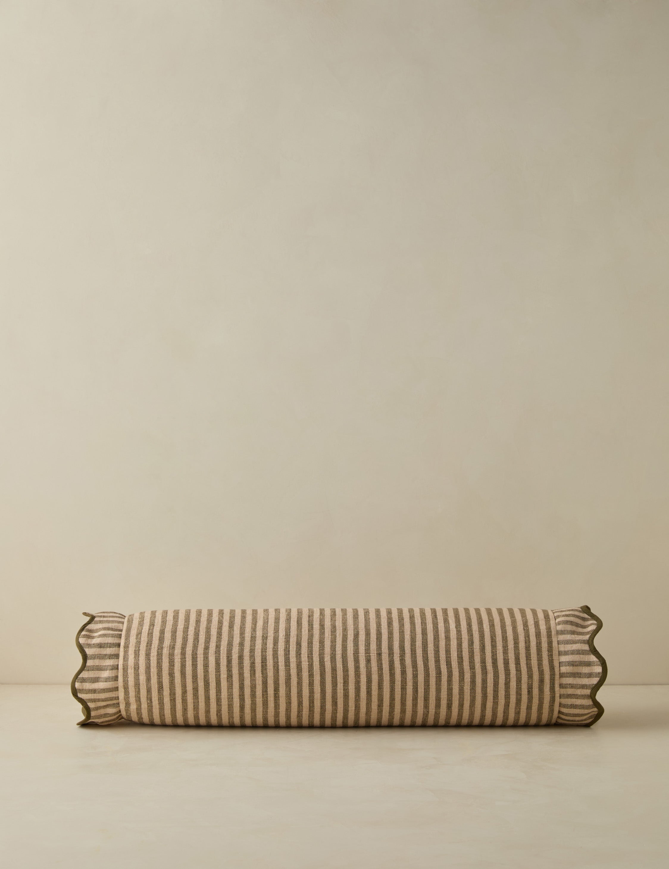 Lanie Linen Bolster Pillow by Sarah Sherman Samuel