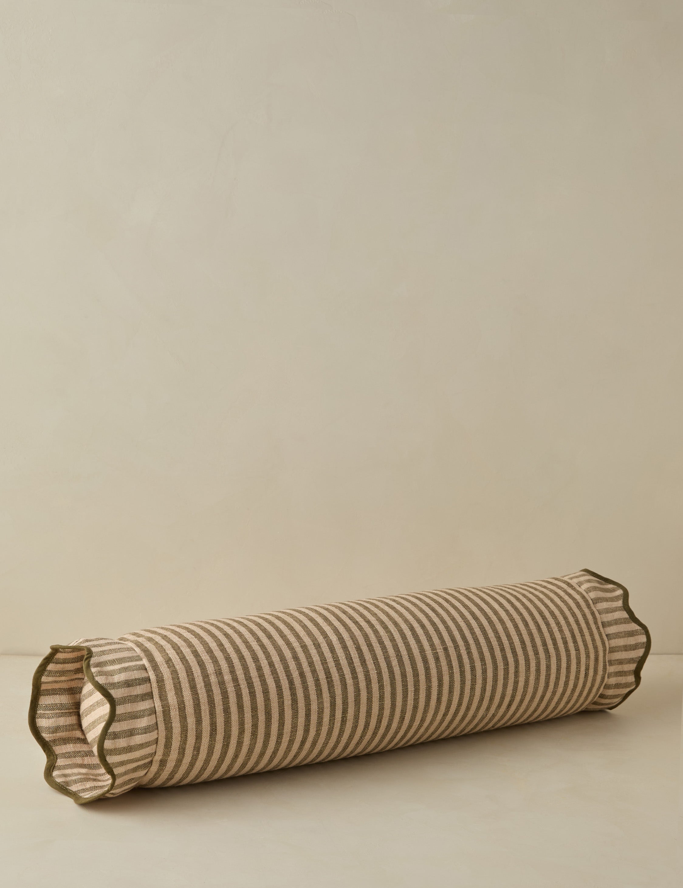 Lanie Linen Bolster Pillow by Sarah Sherman Samuel