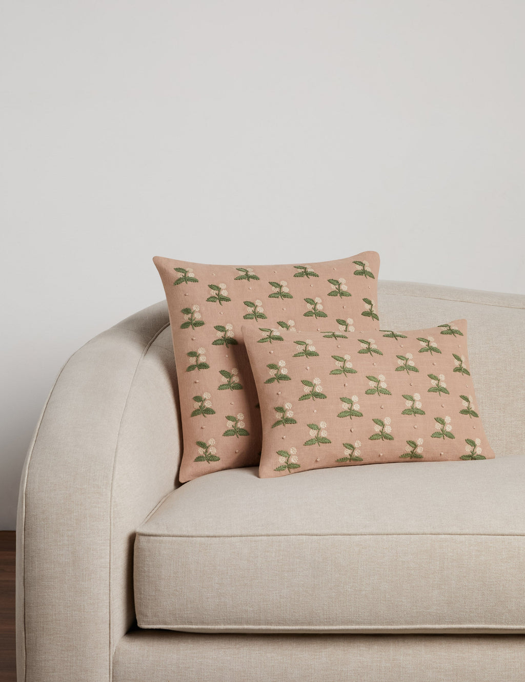 Madelief Embroidered Pillow