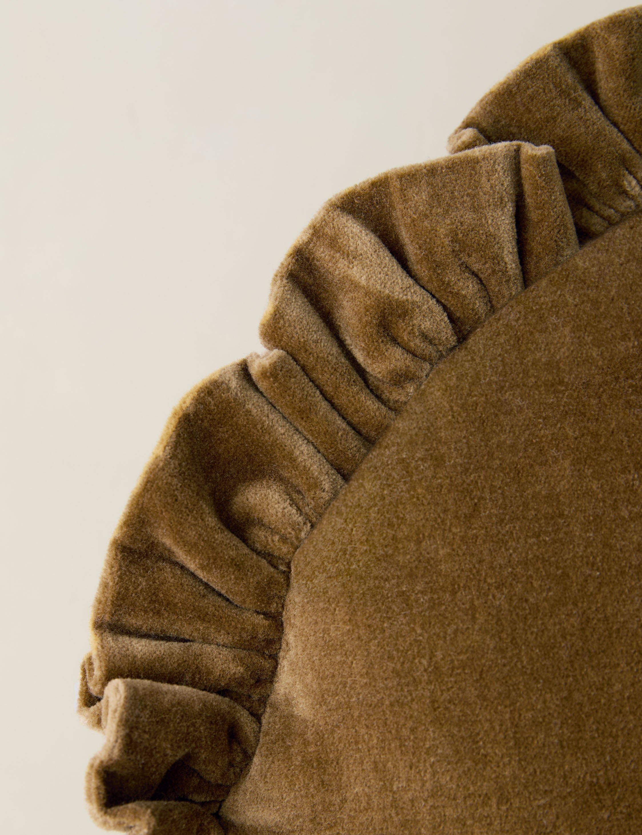Mauree Velvet Round Pillow