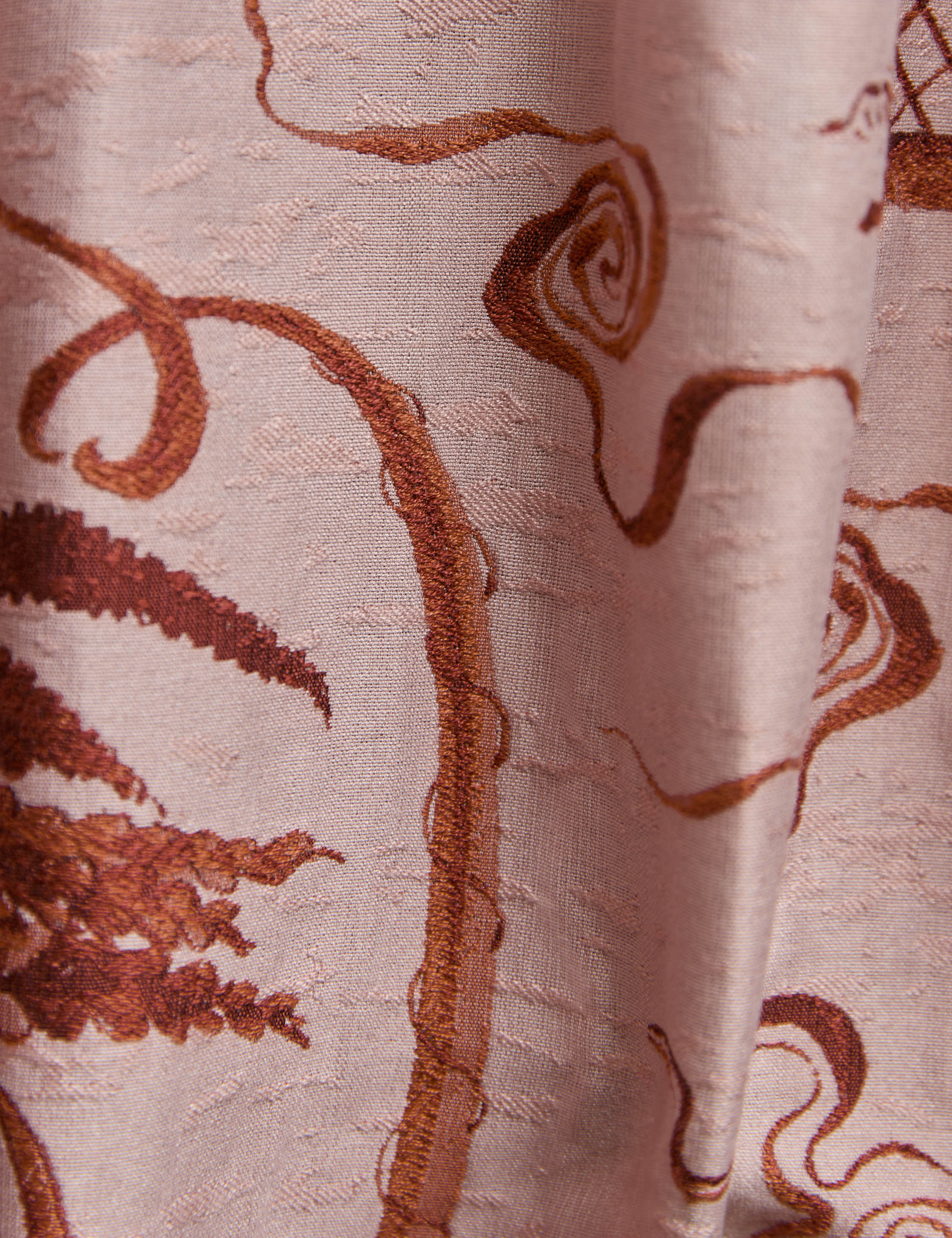 Misha Toile Curtain Panel