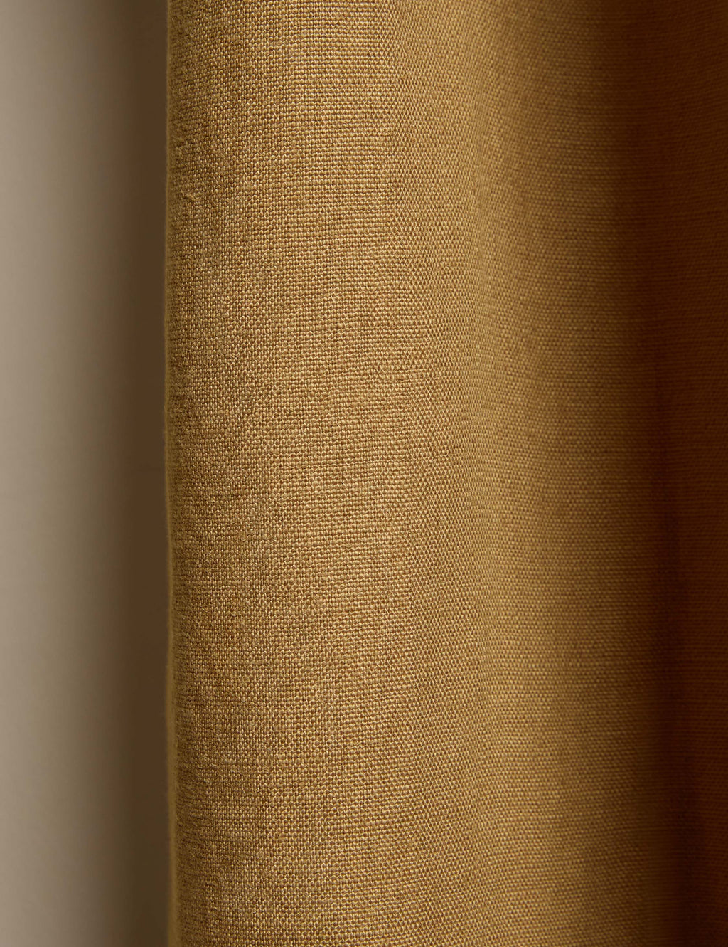 Nori Ruffle Belgian Linen Curtain Panel