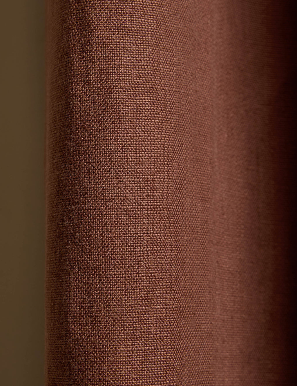 Nori Ruffle Belgian Linen Curtain Panel