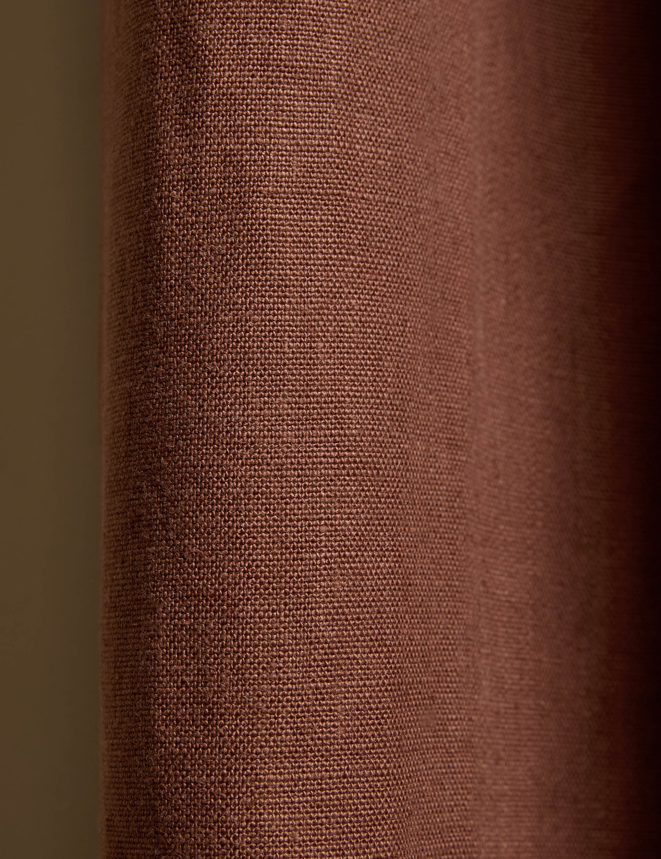 Nori Ruffle Belgian Linen Curtain Panel