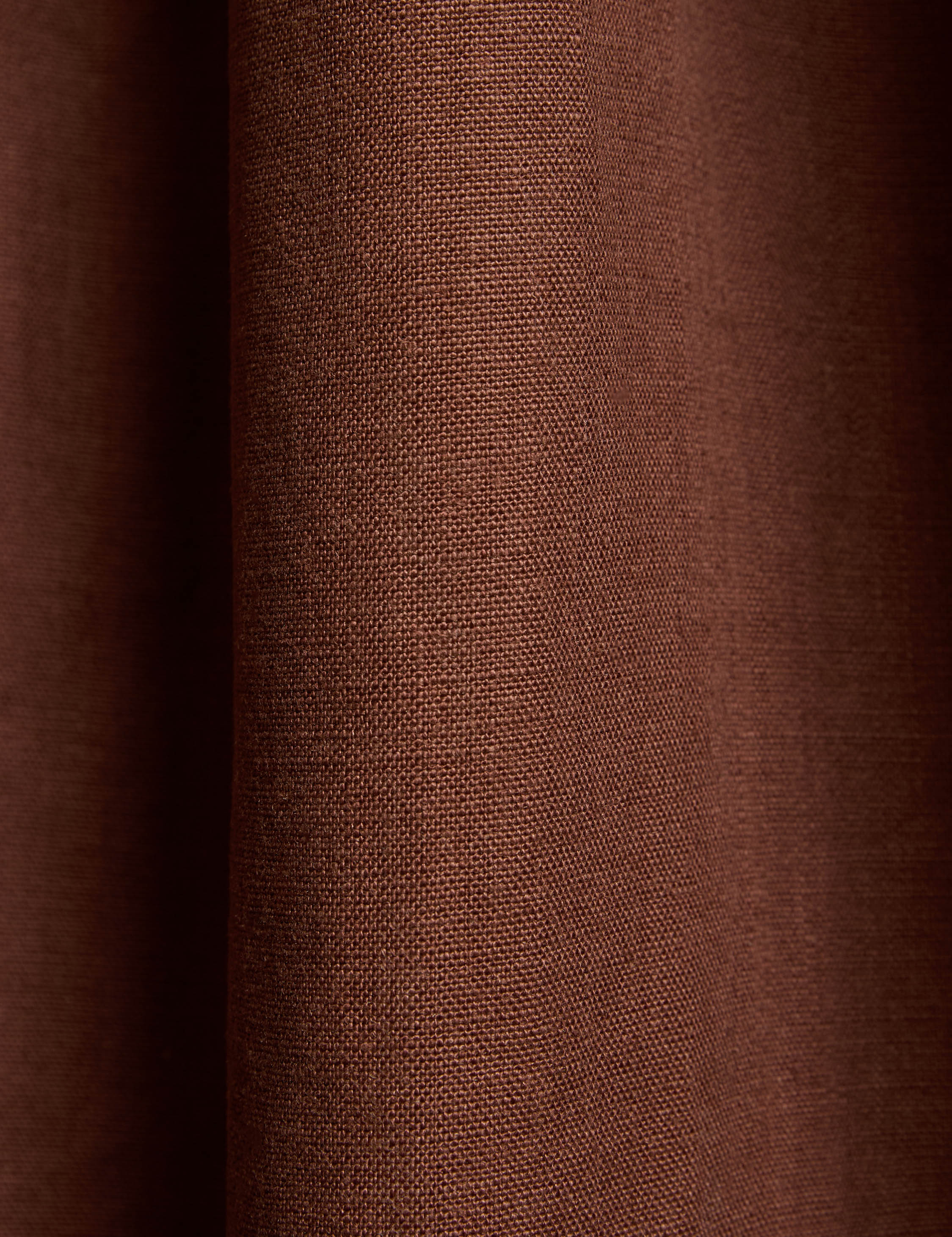Nori Ruffle Belgian Linen Curtain Panel