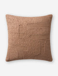 Organic Embroidered Pillow by Brigette Romanek x Loloi