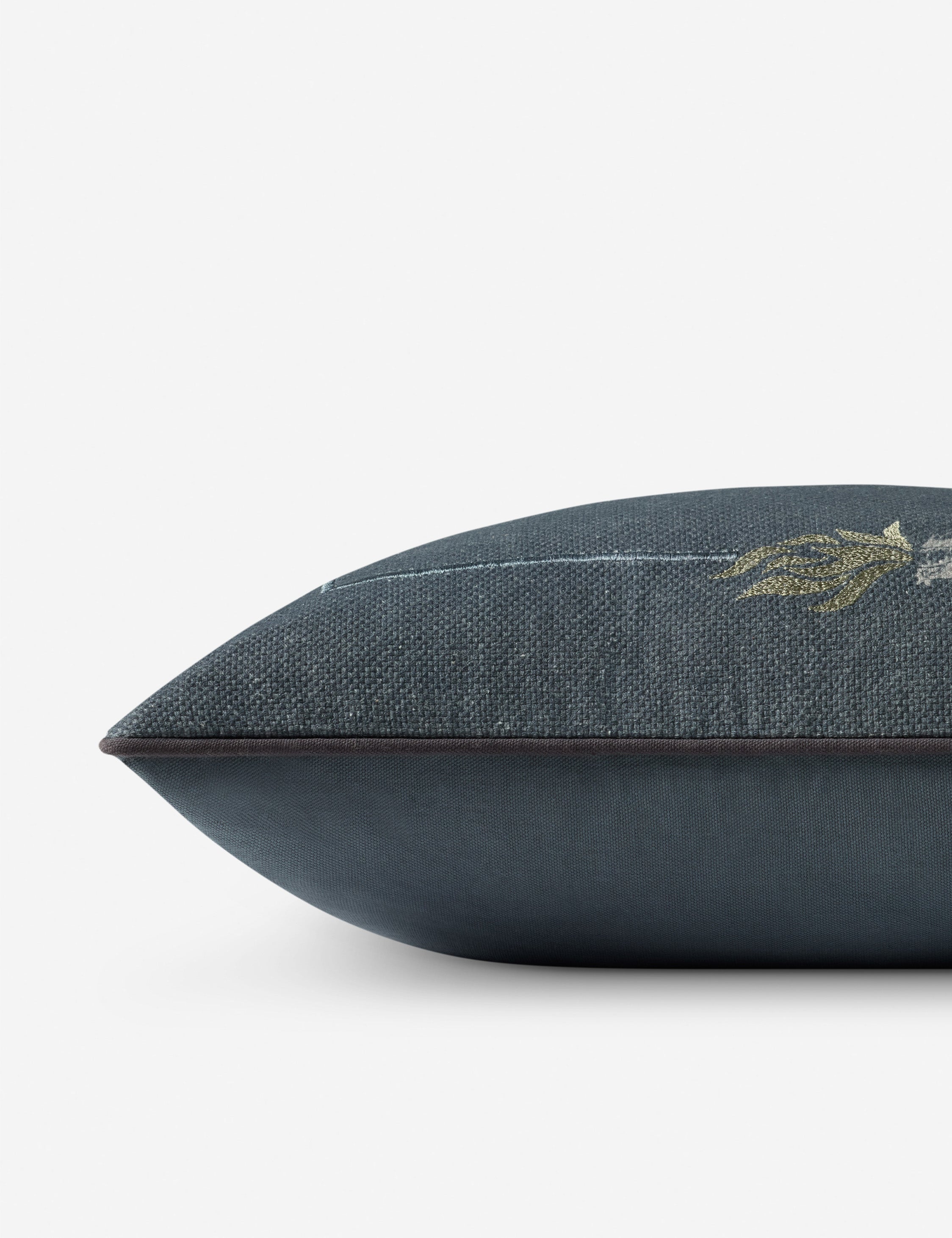 Dragon Embroidered Pillow by Brigette Romanek x Loloi