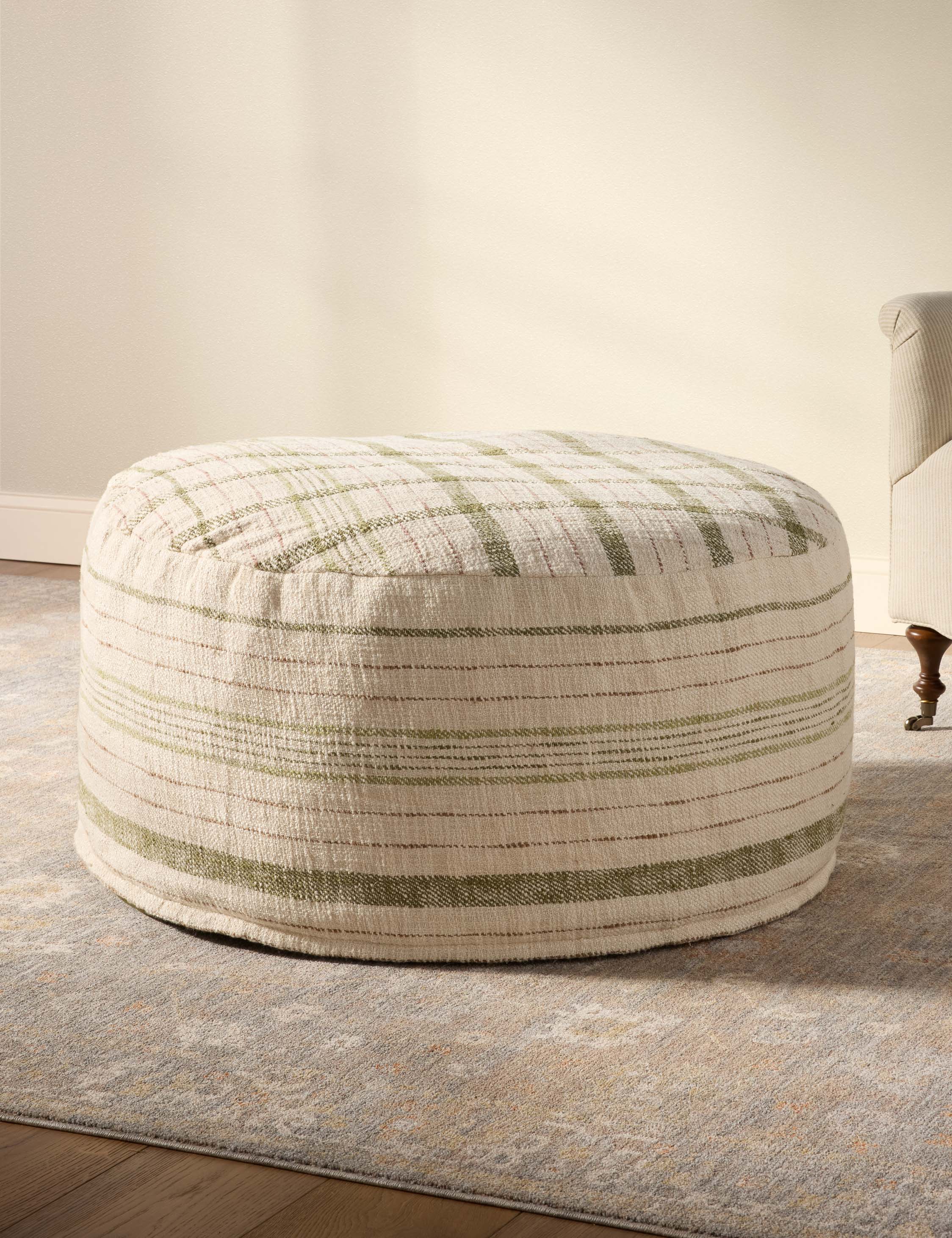 Wallace Pouf by Chris Loves Julia x Loloi