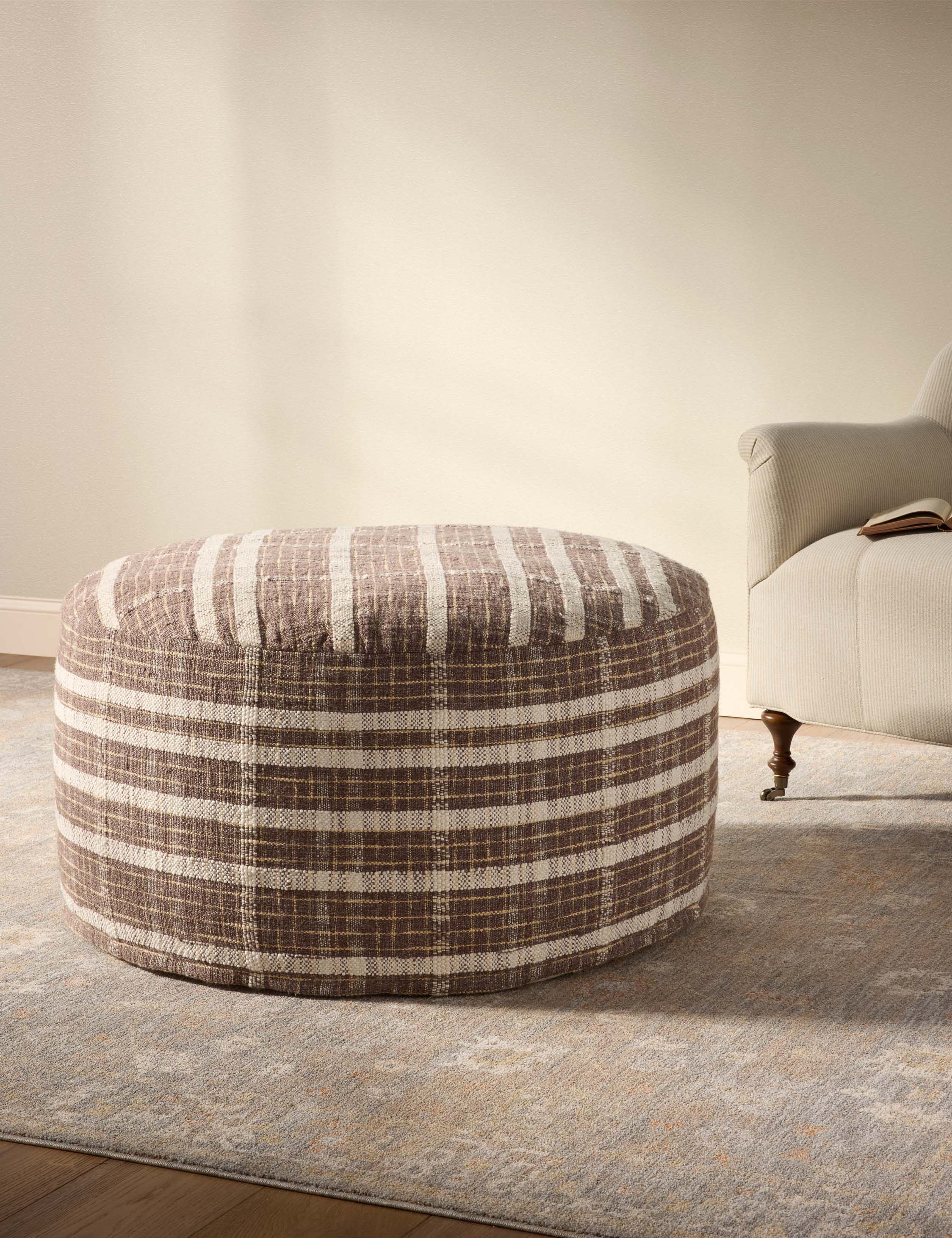 Wallace Pouf by Chris Loves Julia x Loloi