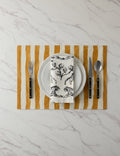 Painterly Stripe Linen Placemats (Set of 4) by Sarah Sherman Samuel