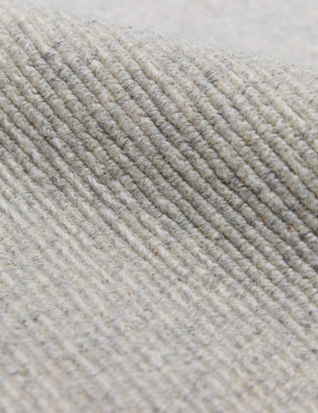 Custom Polina Flatweave Wool Rug, Cloud
