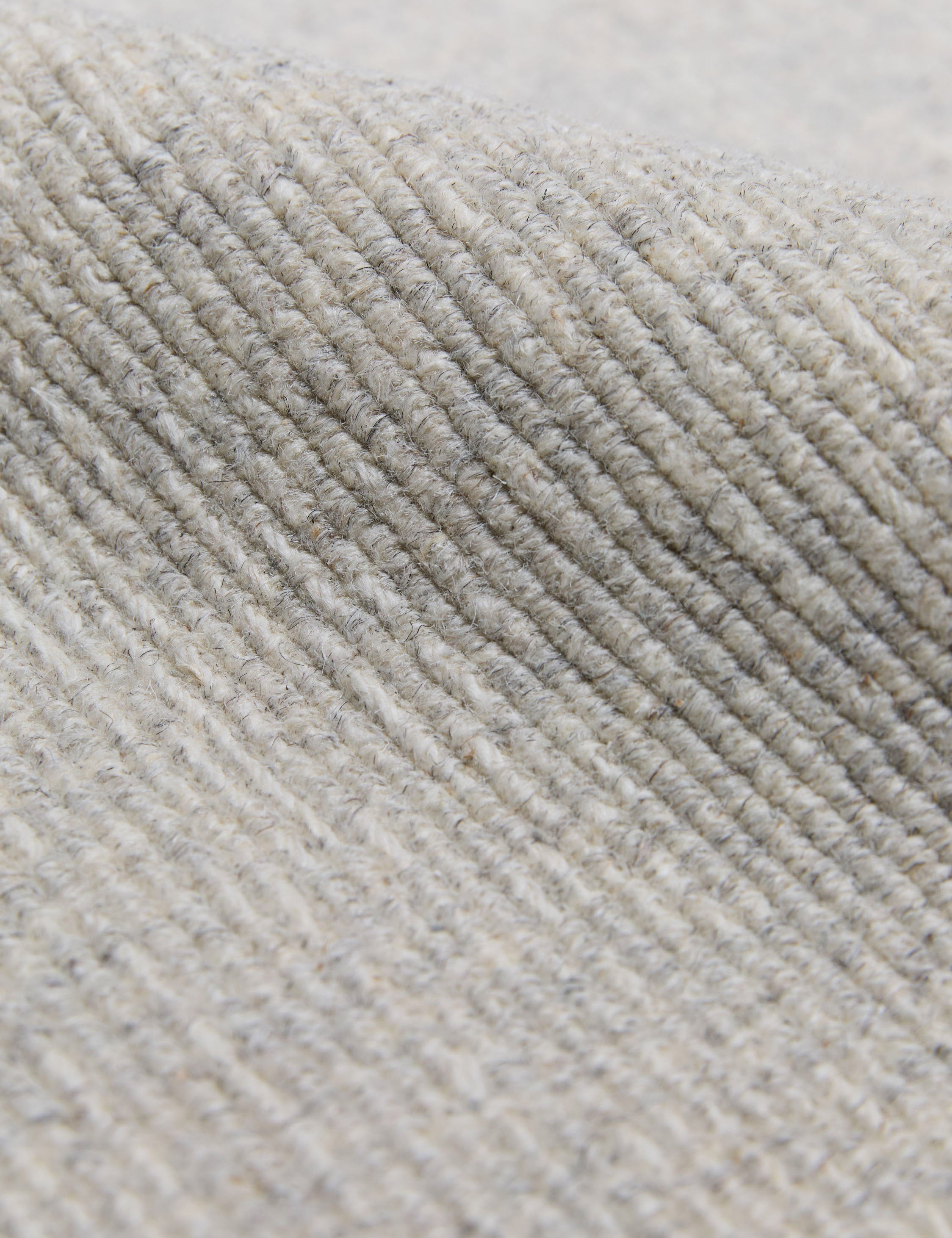 Custom Polina Flatweave Wool Rug, Cloud