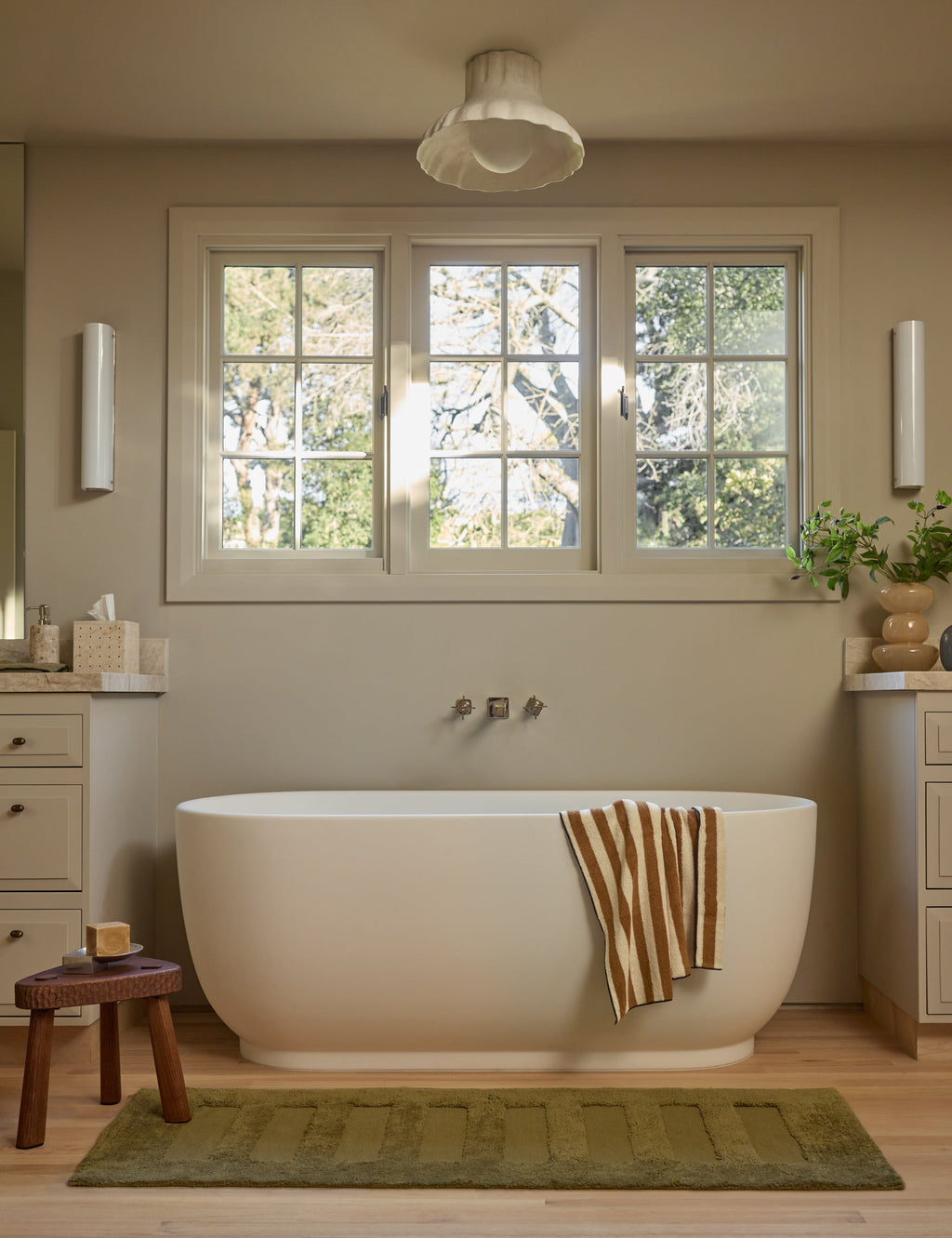 Raita Organic Cotton Bath Mat by Sarah Sherman Samuel