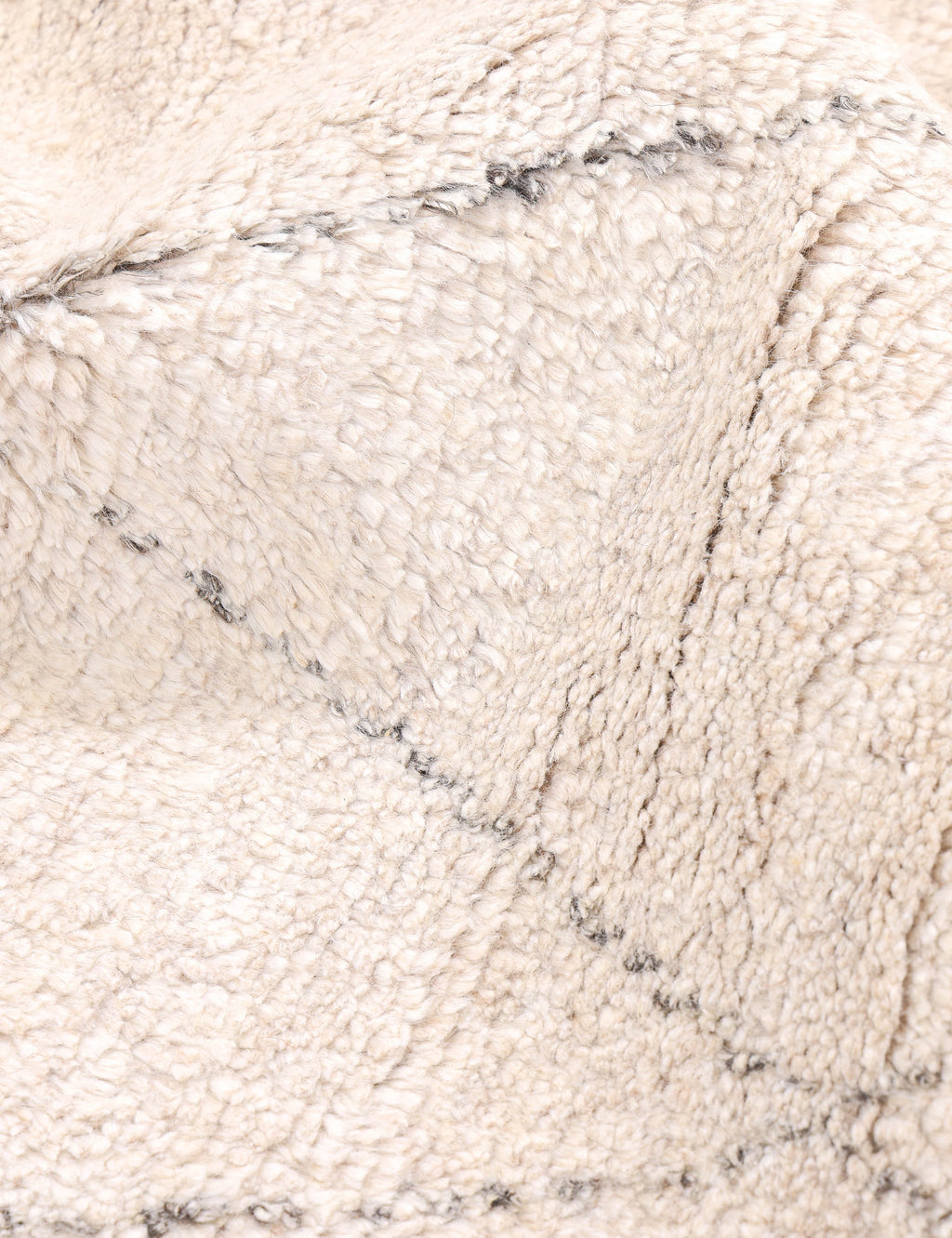 Ferra Hand-Knotted Wool-Blend Moroccan Style Shag Rug
