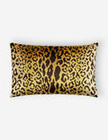 Leopardo Silk Pillow by Scalamandré