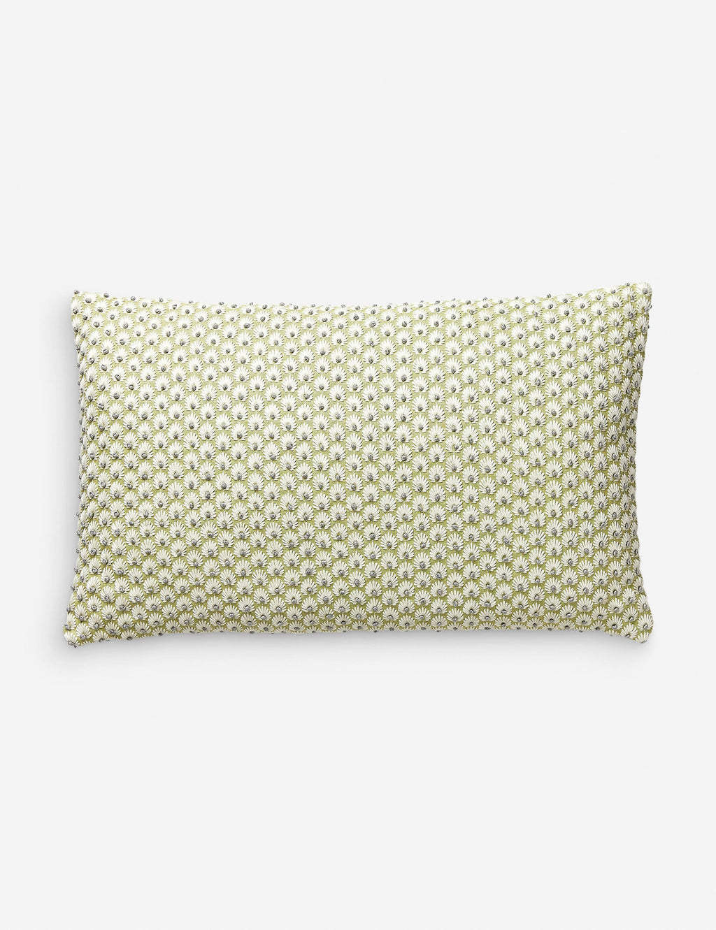 Fleur Embroidered Pillow by Scalamandre