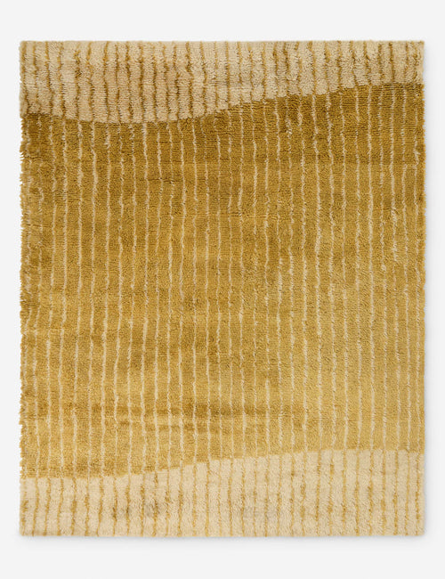 Bhari Hand-Knotted Wool Shag Rug