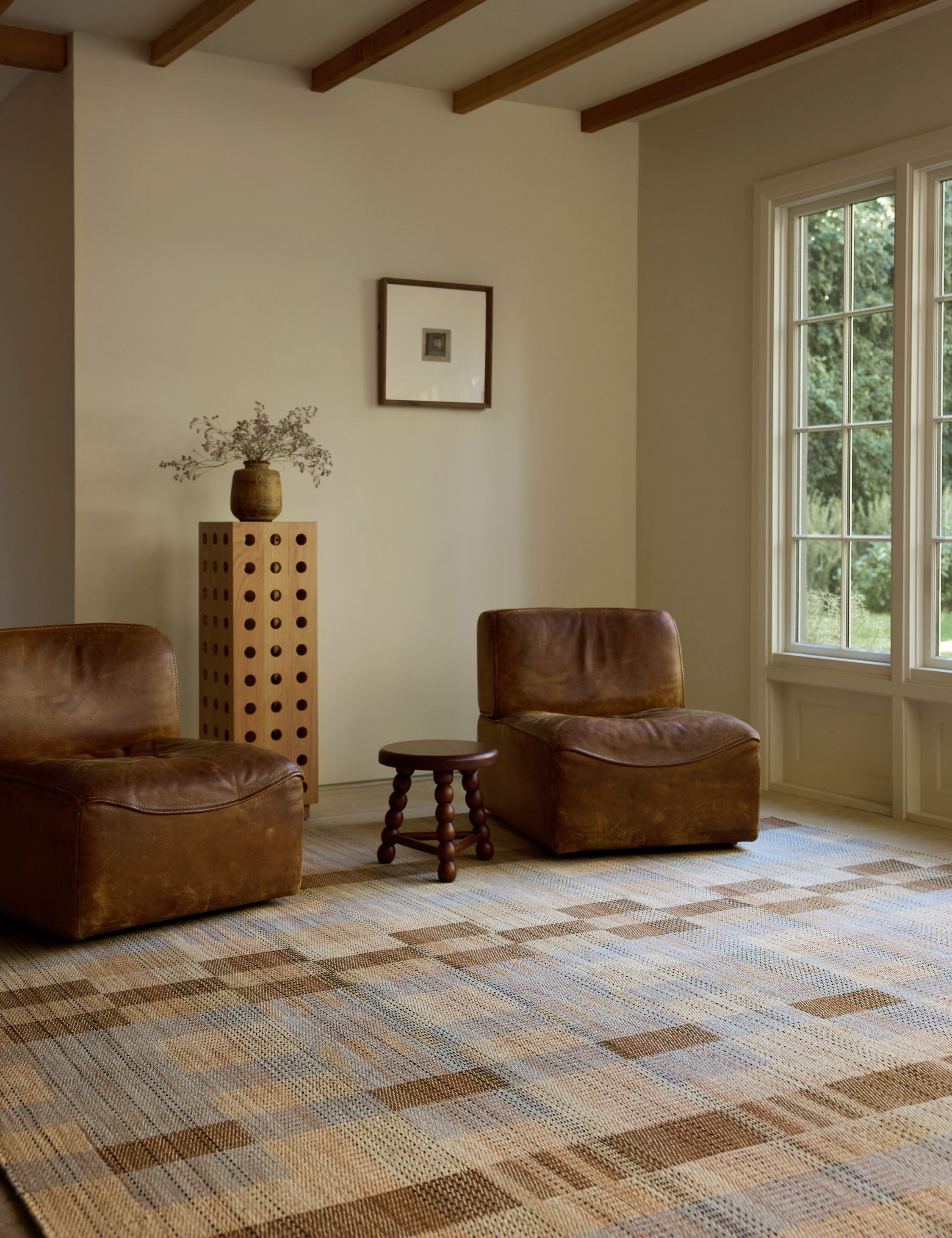 Sorell Handwoven Wool-Blend Rug