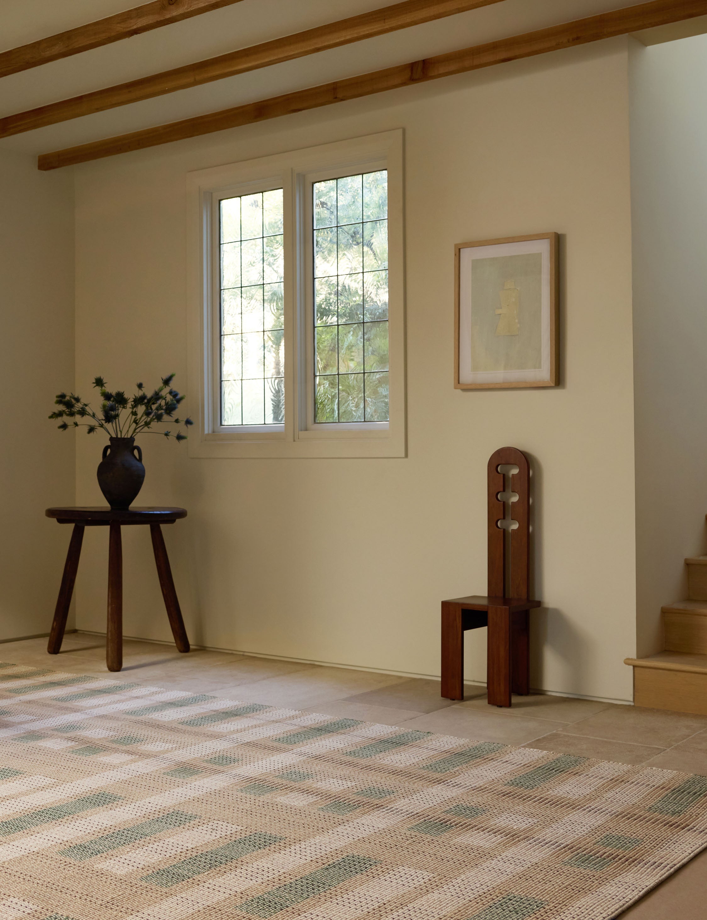 Sorell Handwoven Wool-Blend Rug