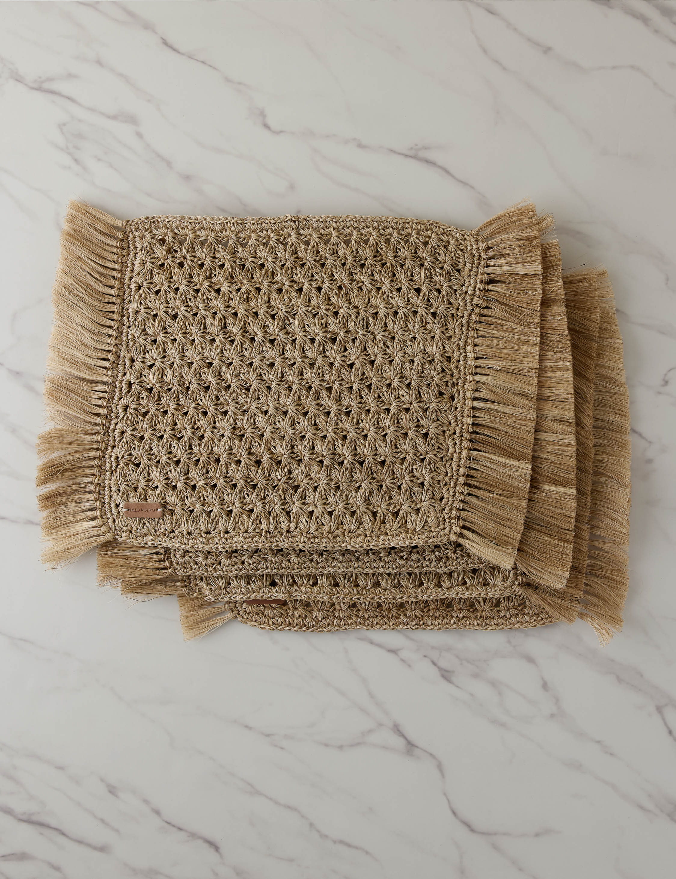 Star Placemats (Set of 4) by Tallo de Olivo