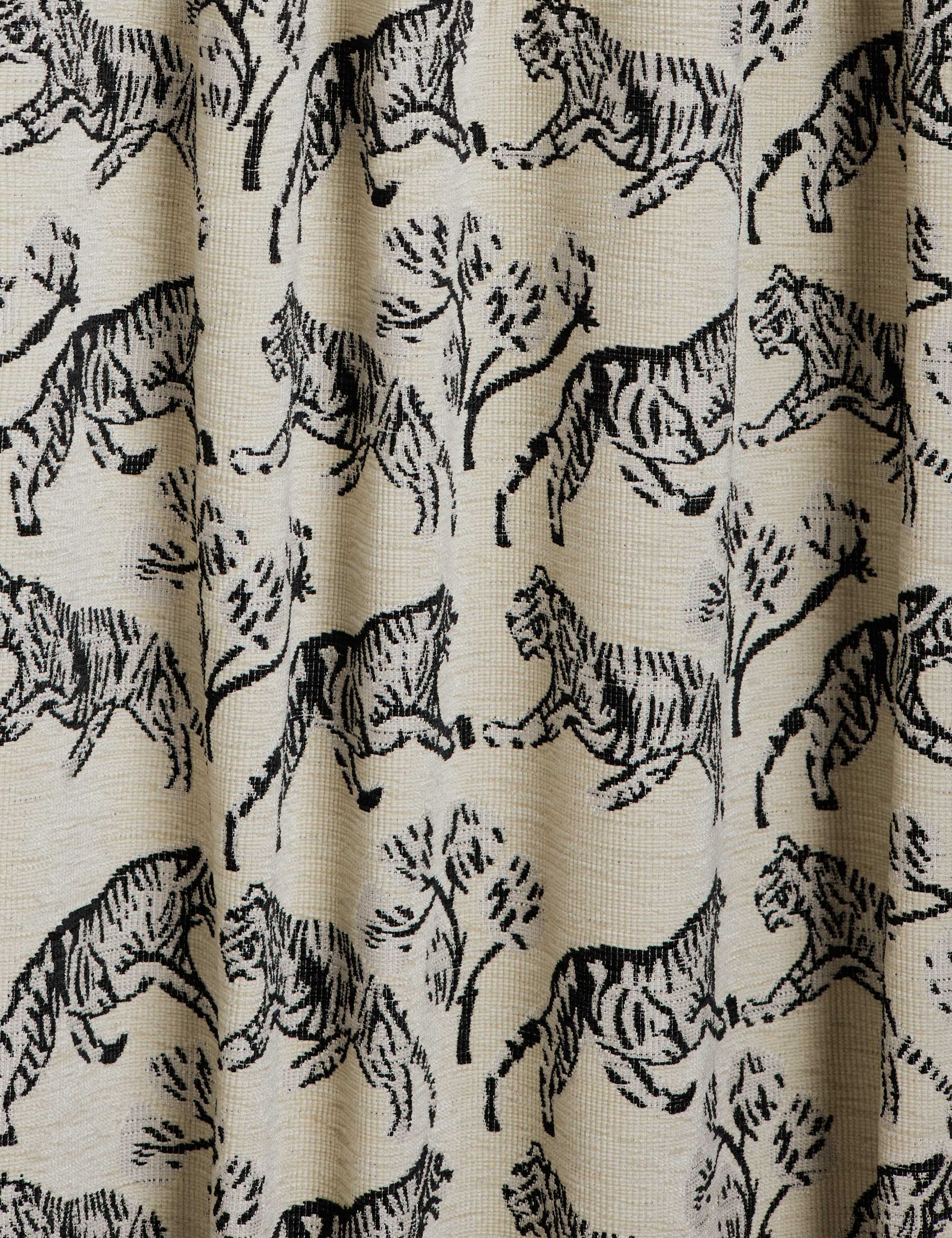 Tiger Jacquard Curtain Panel by Sarah Sherman Samuel