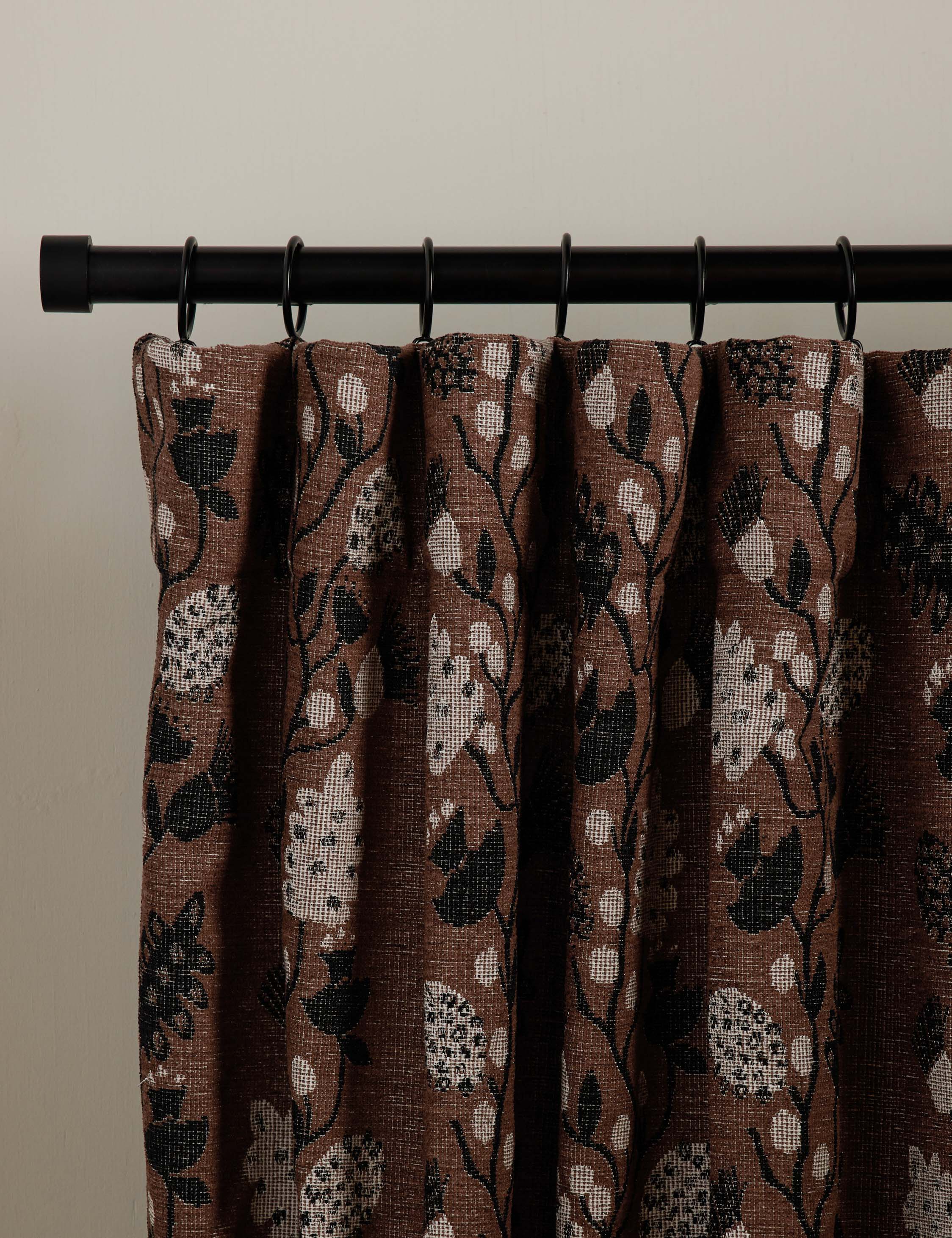 Vini Botanical Jacquard Curtain Panel by Sarah Sherman Samuel