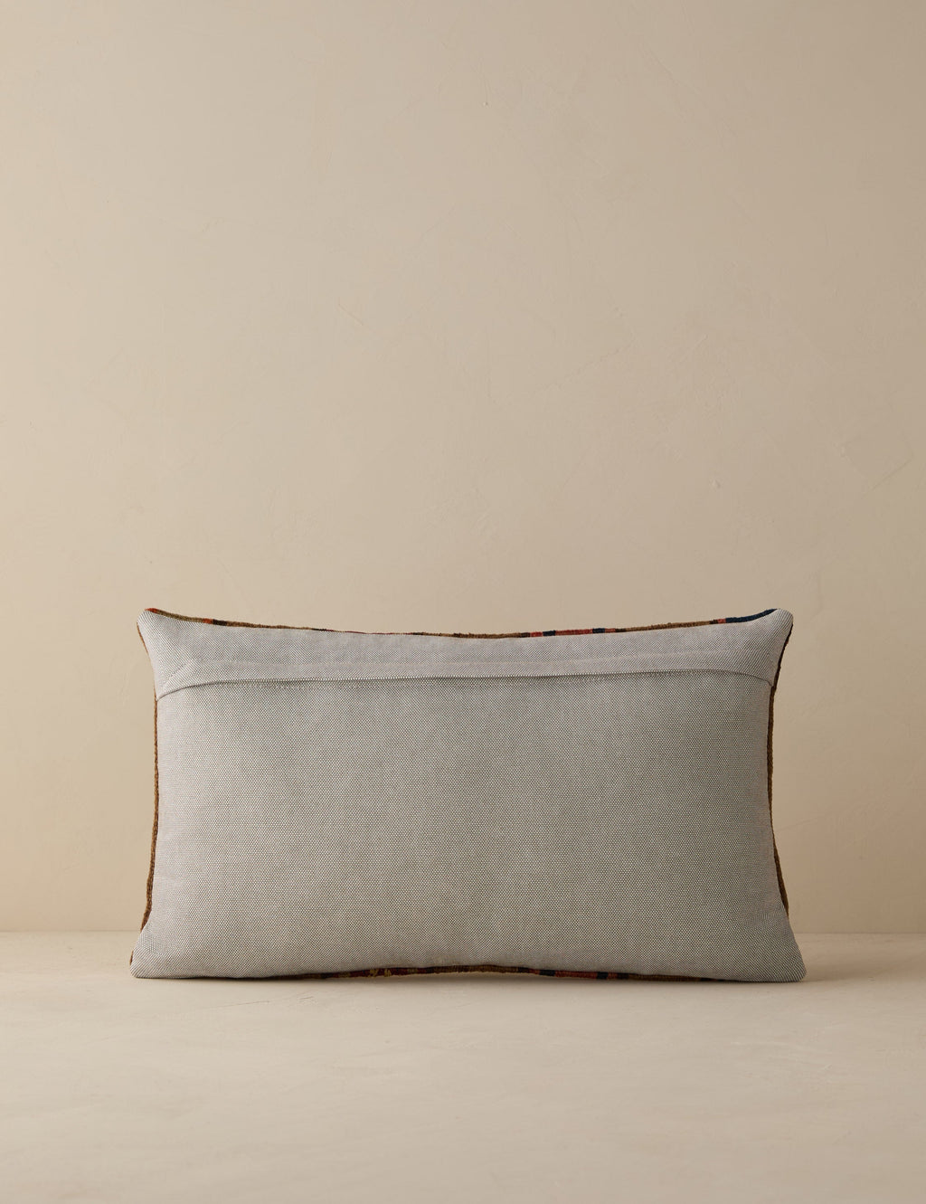 Vintage Lumbar Pillow No. 265, 12" x 20"