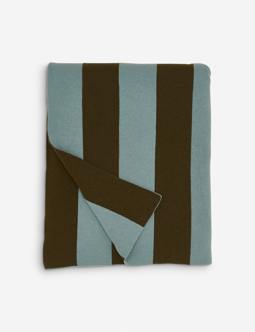 Simple Striped Wool Throw by Hawkins New York
