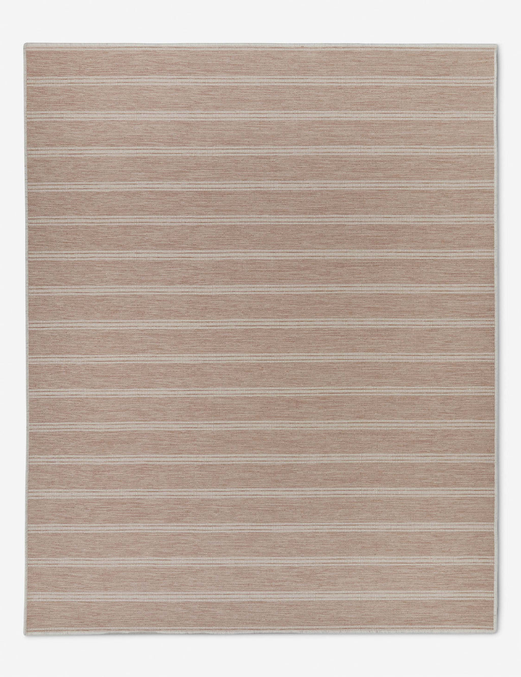 Custom Cheyenne Flatweave Wool Rug, Rose