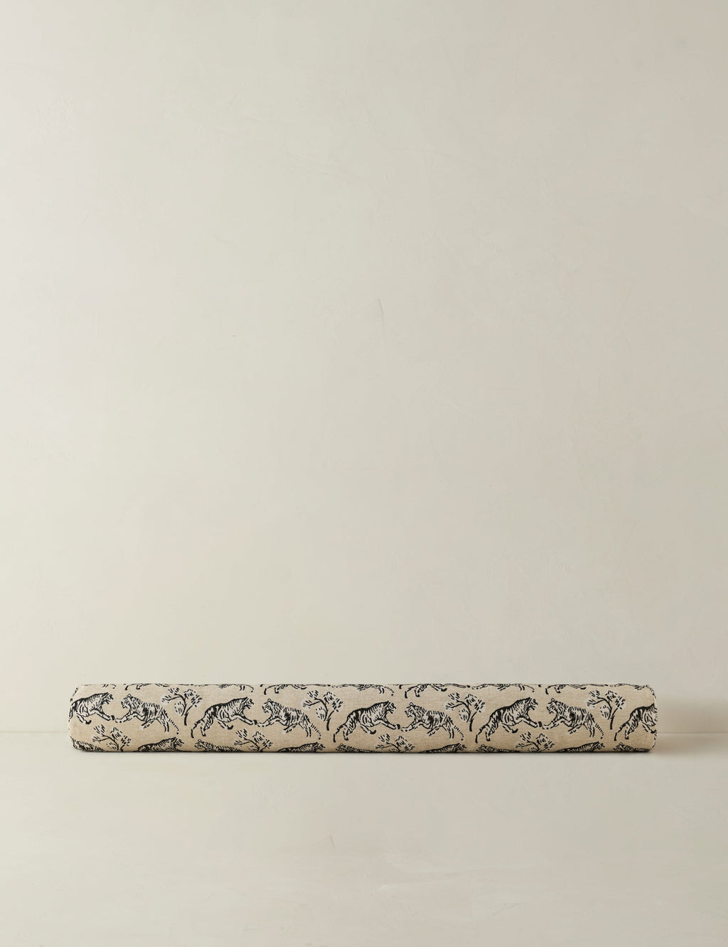 Tiger Jacquard Long Bolster Pillow by Sarah Sherman Samuel