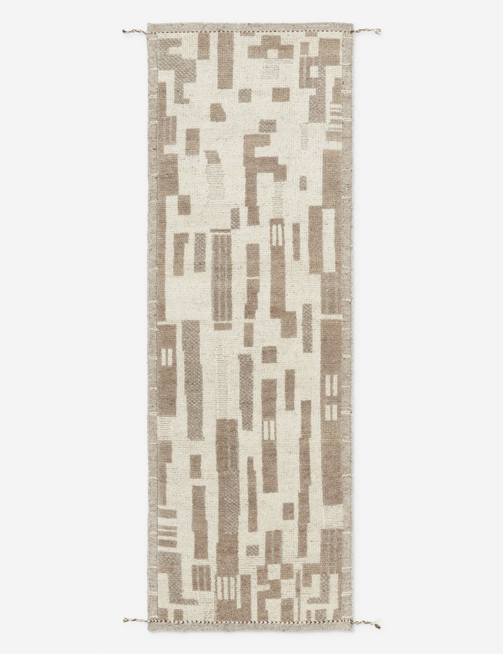 Lyons Moroccan-Style Hand-Knotted Wool Rug
