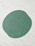Mini Basketweave Oval Placemat (Set of 4) by Chilewich