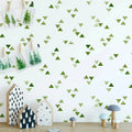 Minimalistic Green Triangle Wallpaper