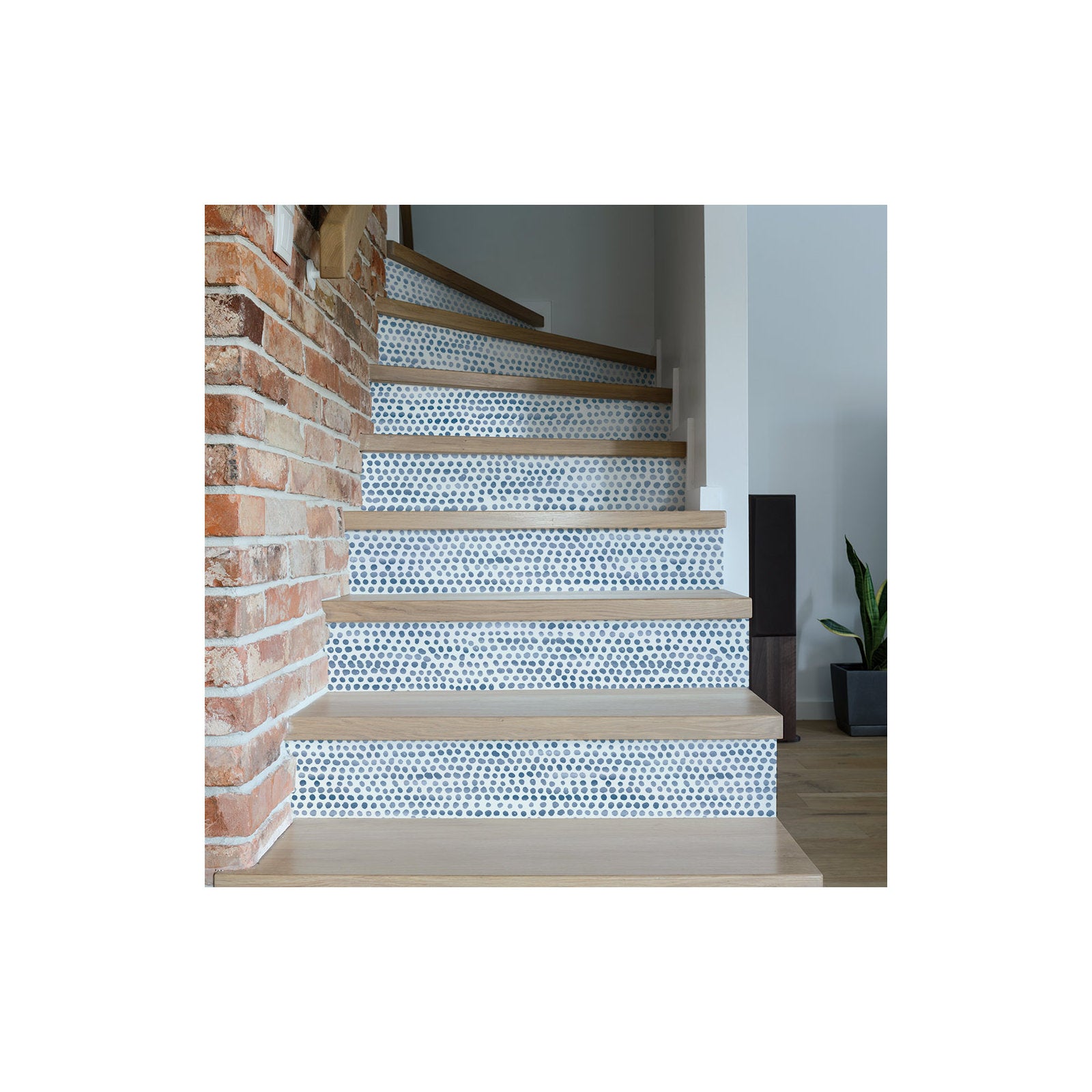 Moire Dots Peel and Stick Wallpaper