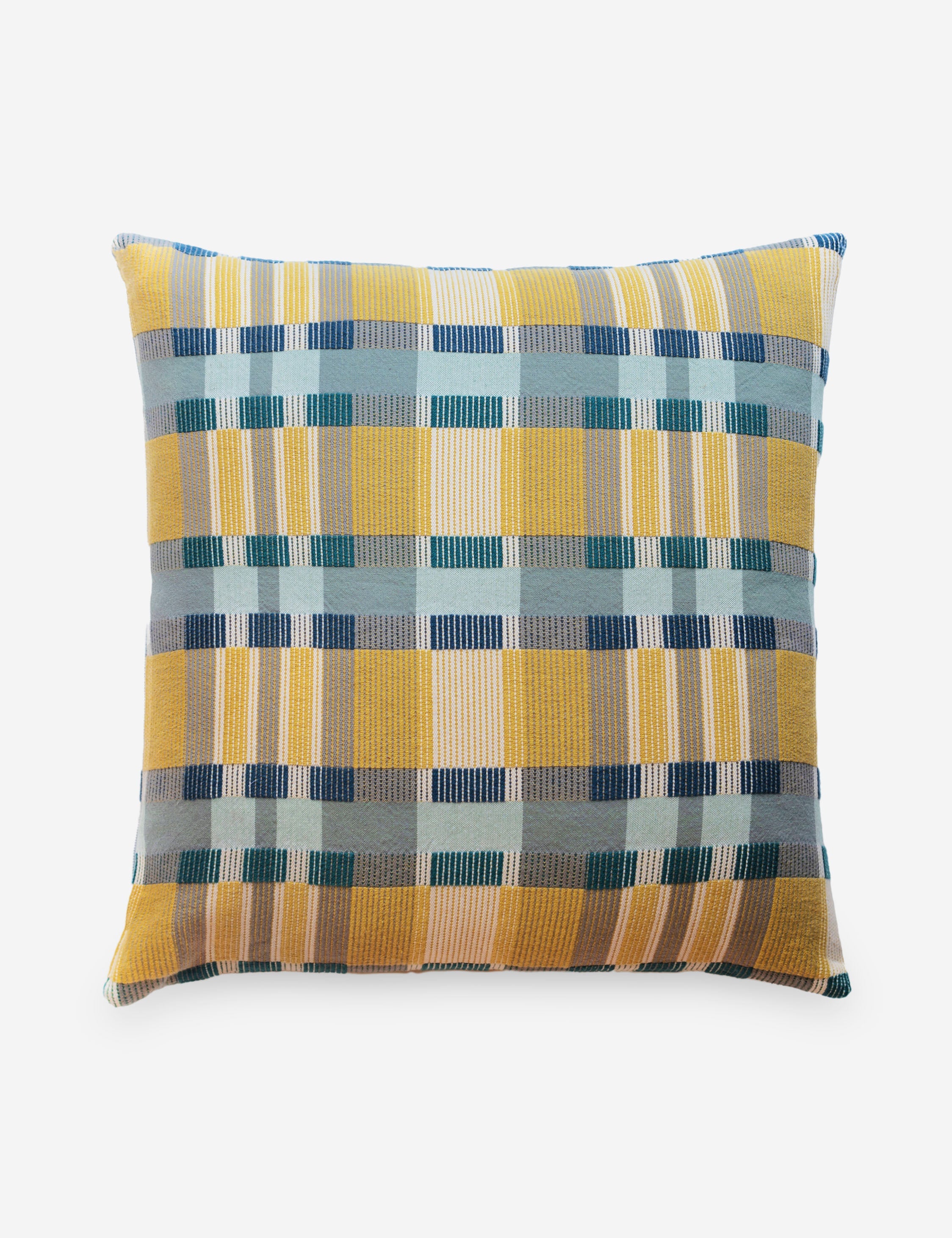 Skipping Block Pillow by Mungo