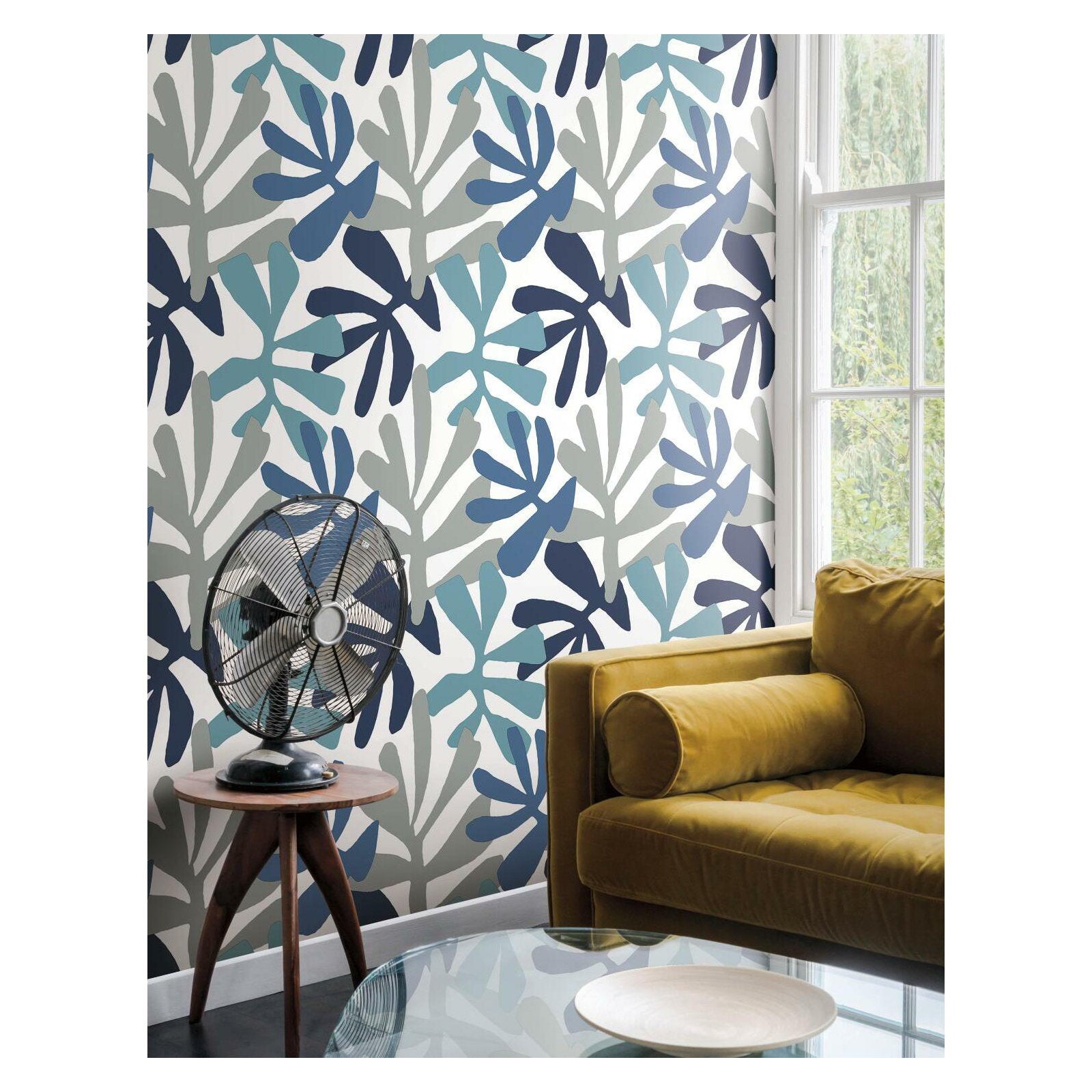 Peel & Stick Floral Wallpaper