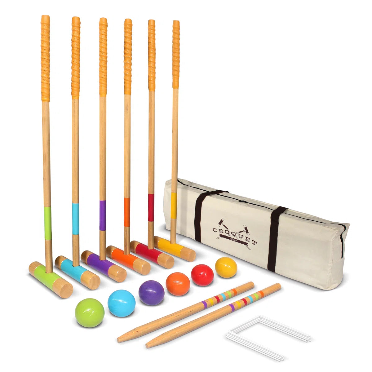 Premium Croquet Set with Carrying Case
