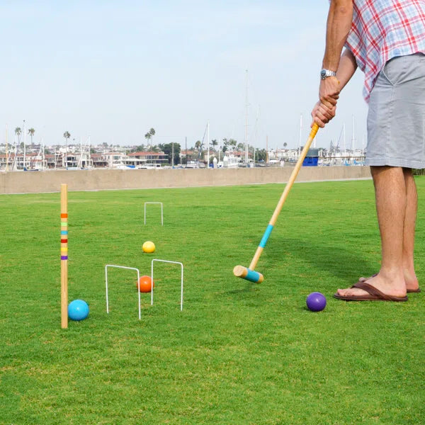 Premium Croquet Set with Carrying Case