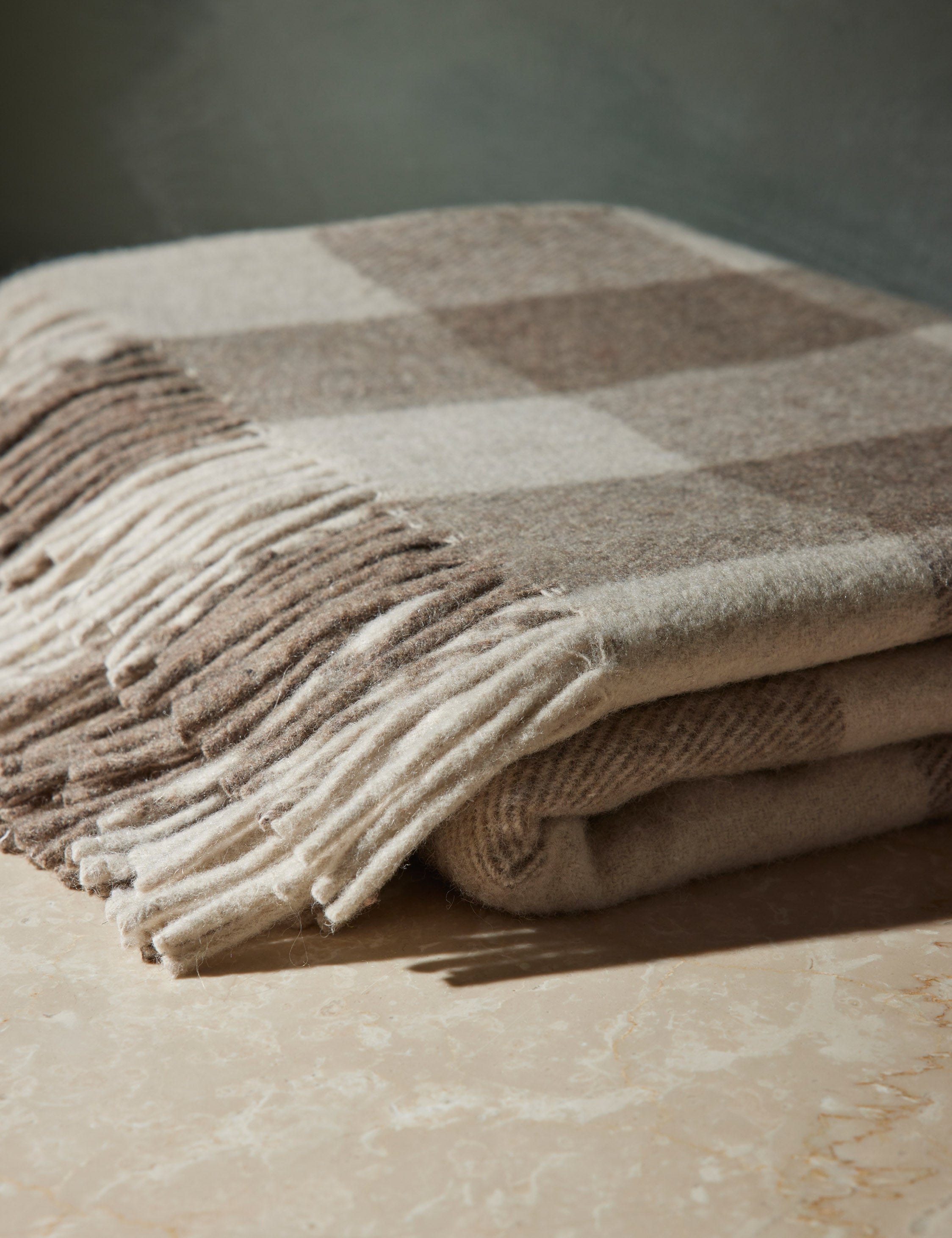 Recycled Wool Throw by TBCo