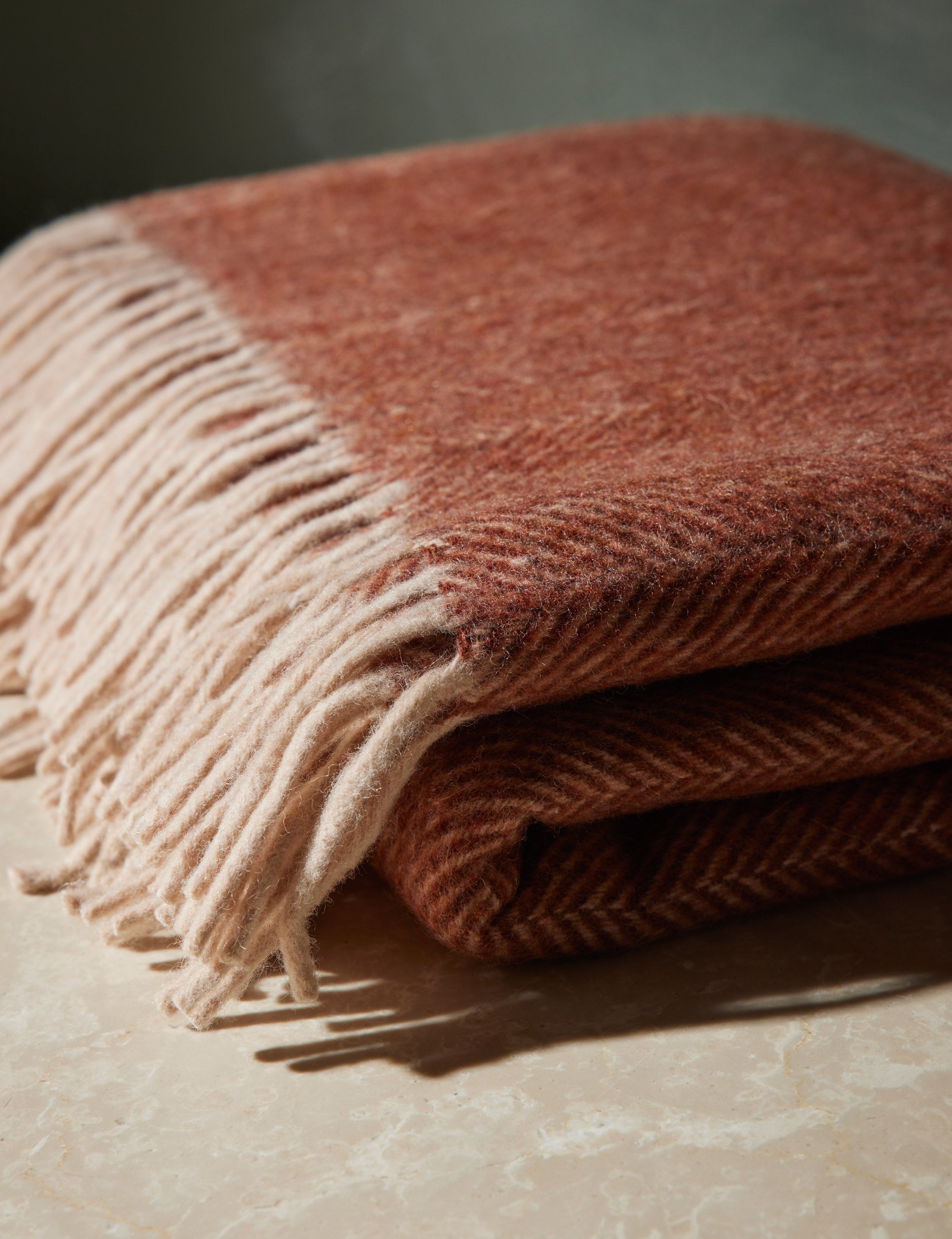 Recycled Wool Throw by TBCo