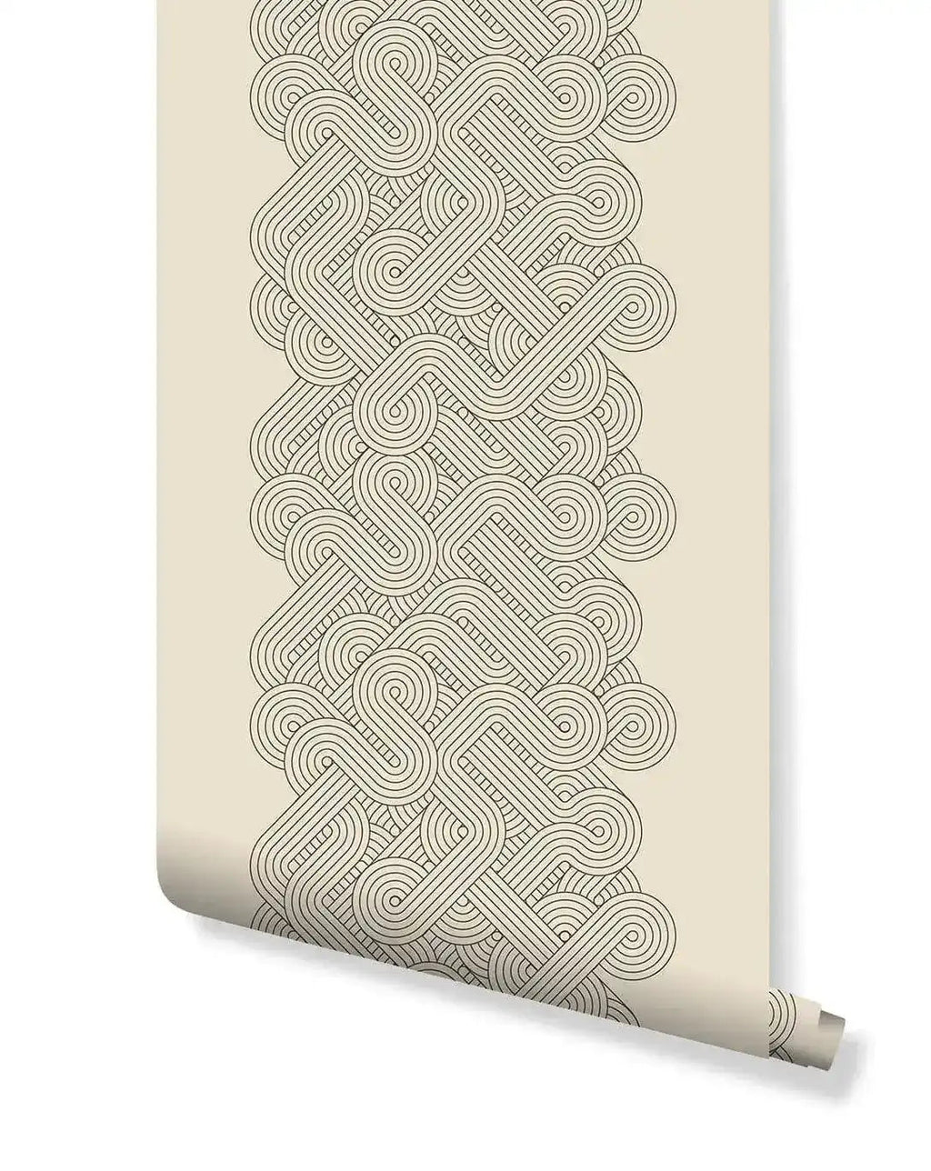 Retro Style Geometric Lines Wallpaper