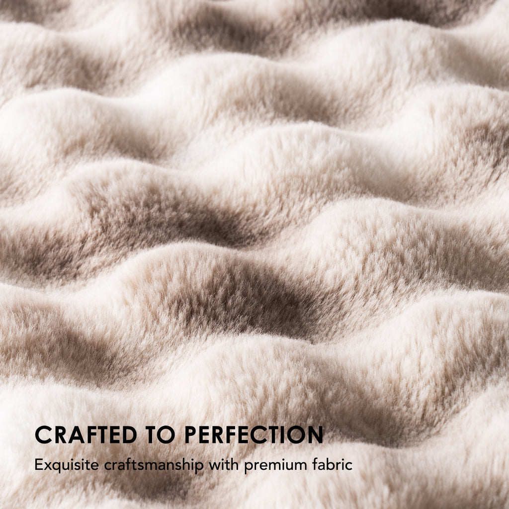 Ridgeline Faux Fur Throw Blanket