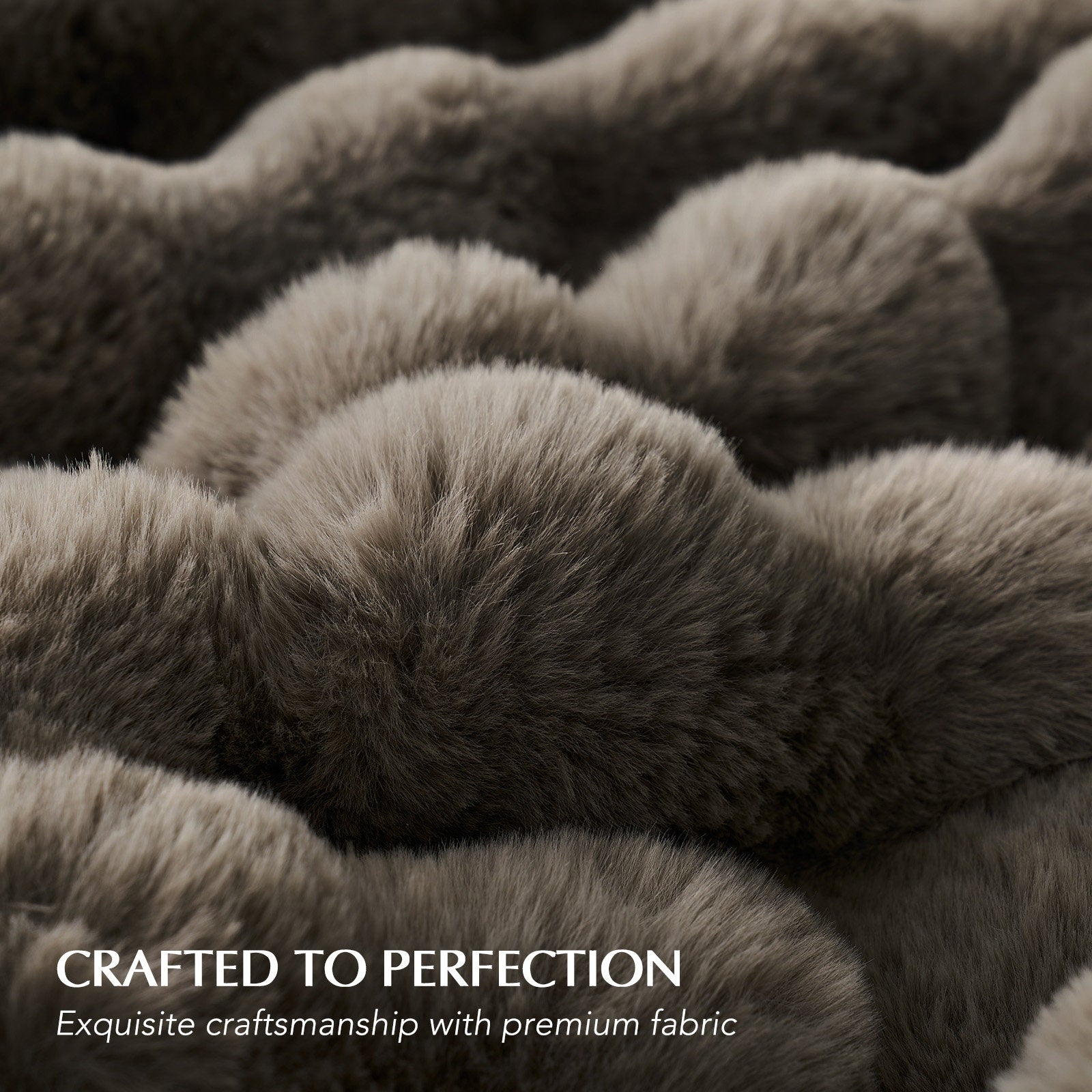 Ridgeline Faux Fur Throw Blanket